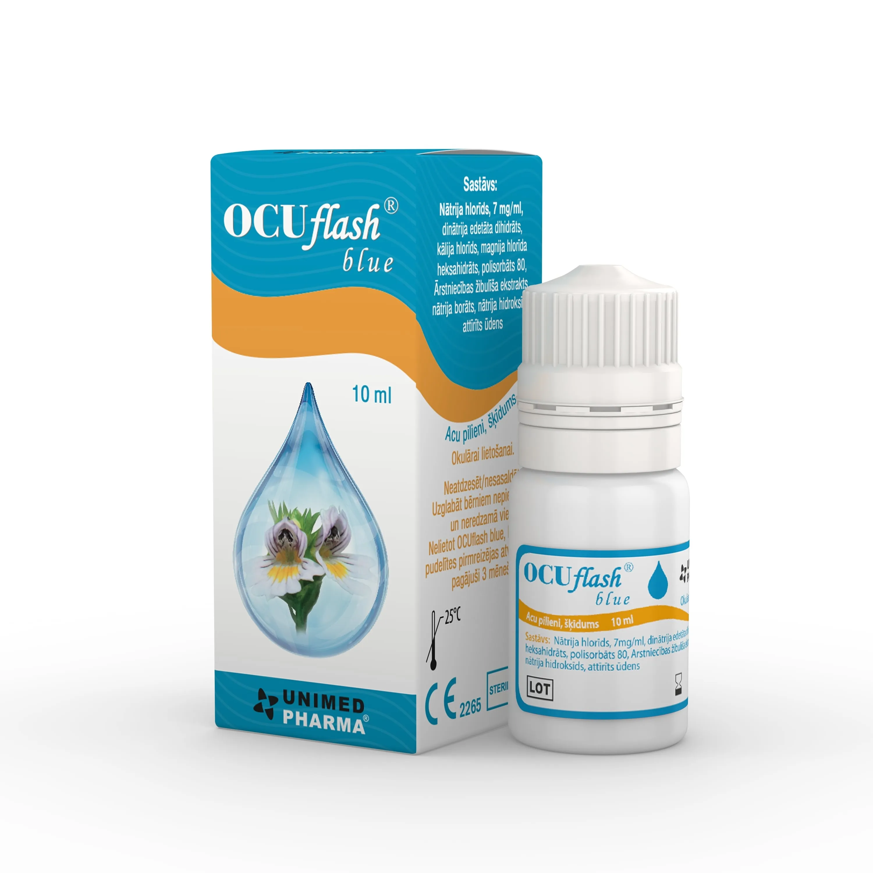 OCU FLASH acu pielieni, 10 ml - Produkta attēls 