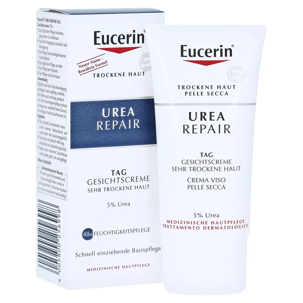 EUCERIN Urea 5% sejas krēms sausai ādai, 50 ml - Produkta attēls 