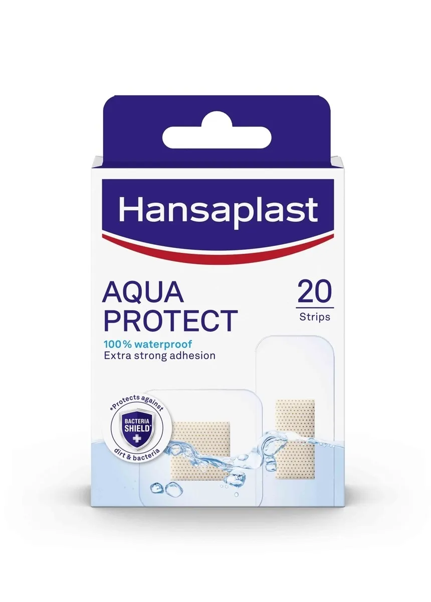 HANSAPLAST Aqua Protect ūdensizturīgi, ļoti labi fiksējoši plāksteri, - Produkta attēls 