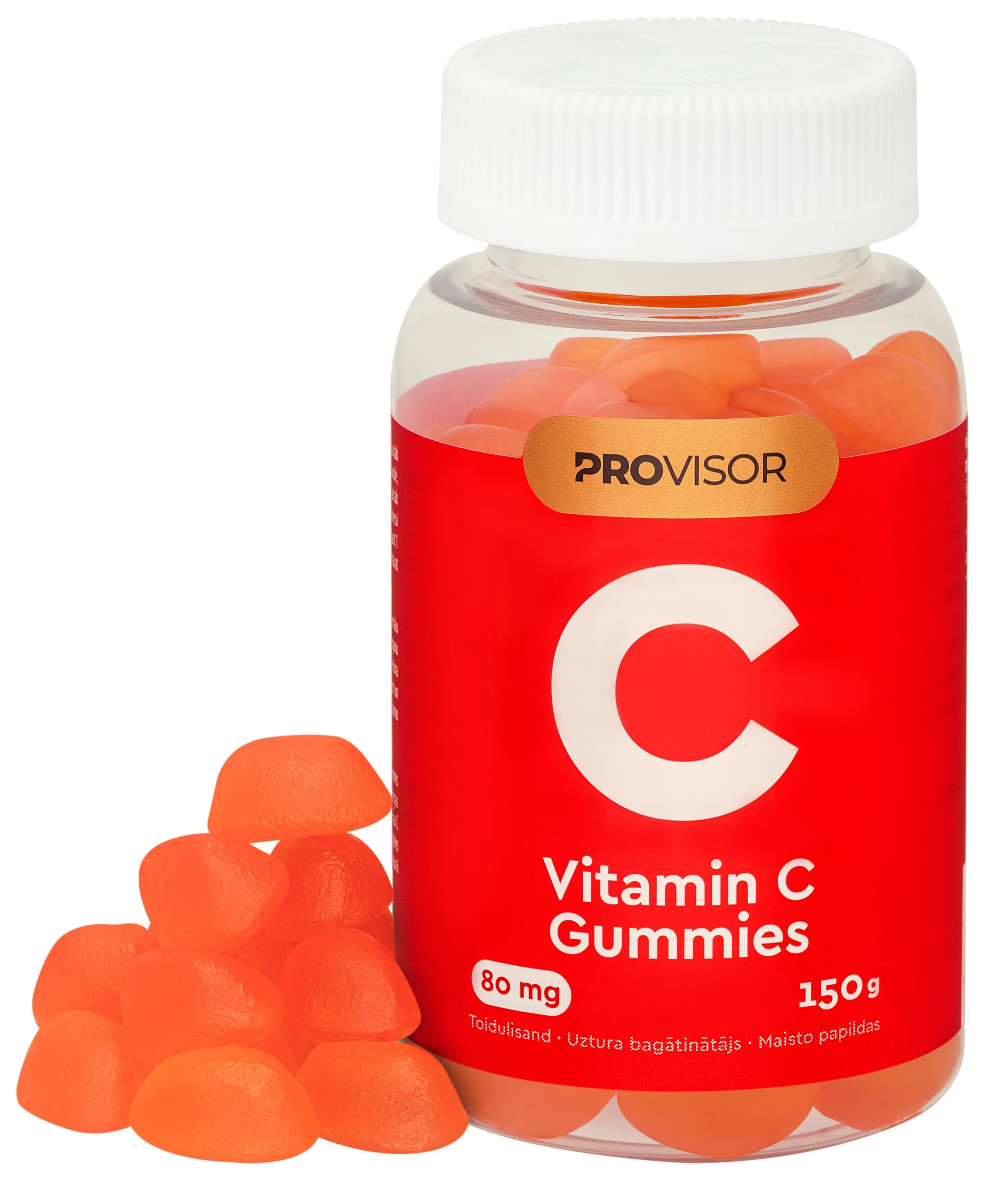 PROVISOR C vitamīna pastilas, 60 gab. - Produkta attēls 
