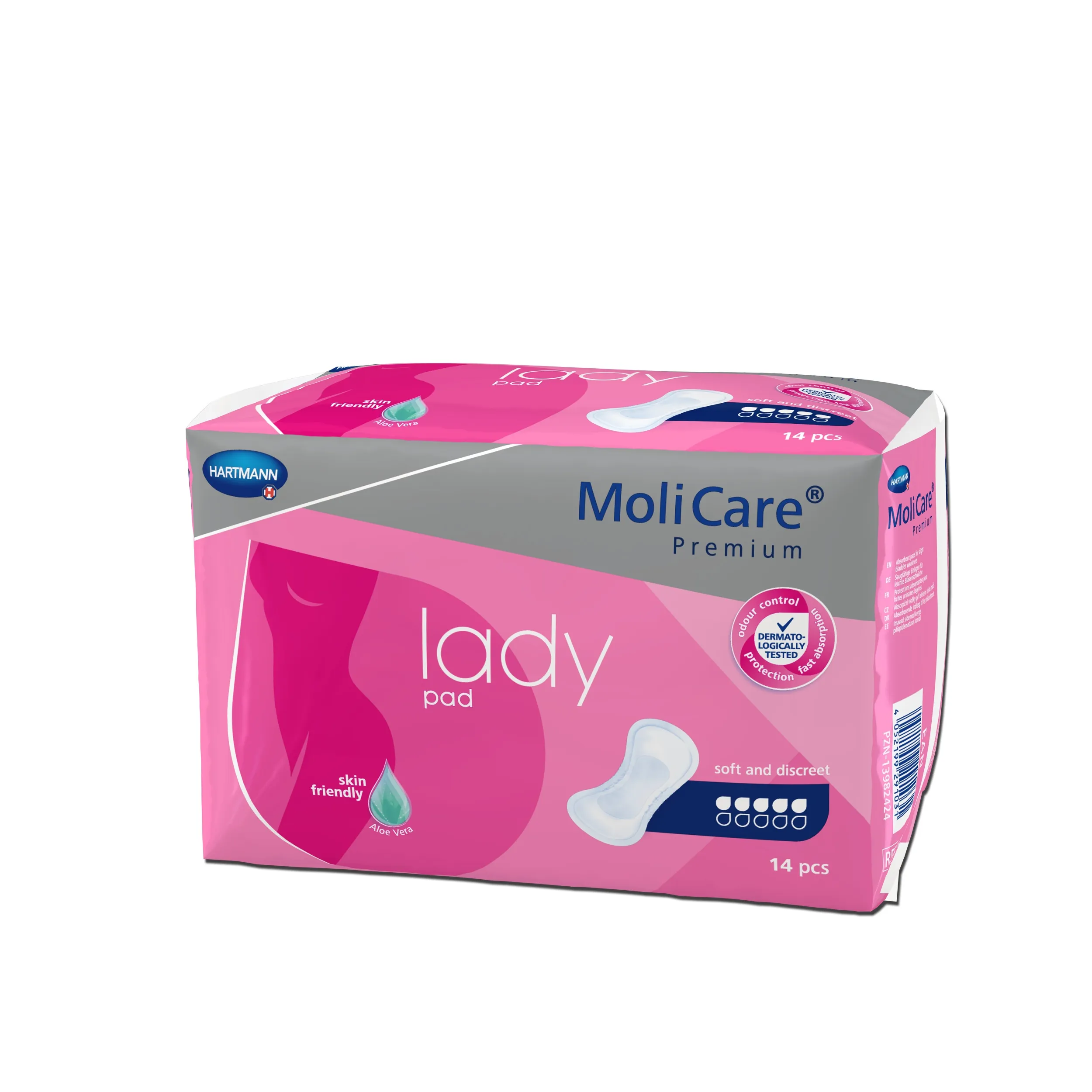 MOLICARE Prem Lady Pad ieliktņi (5 piles), 14 gab - Produkta attēls 