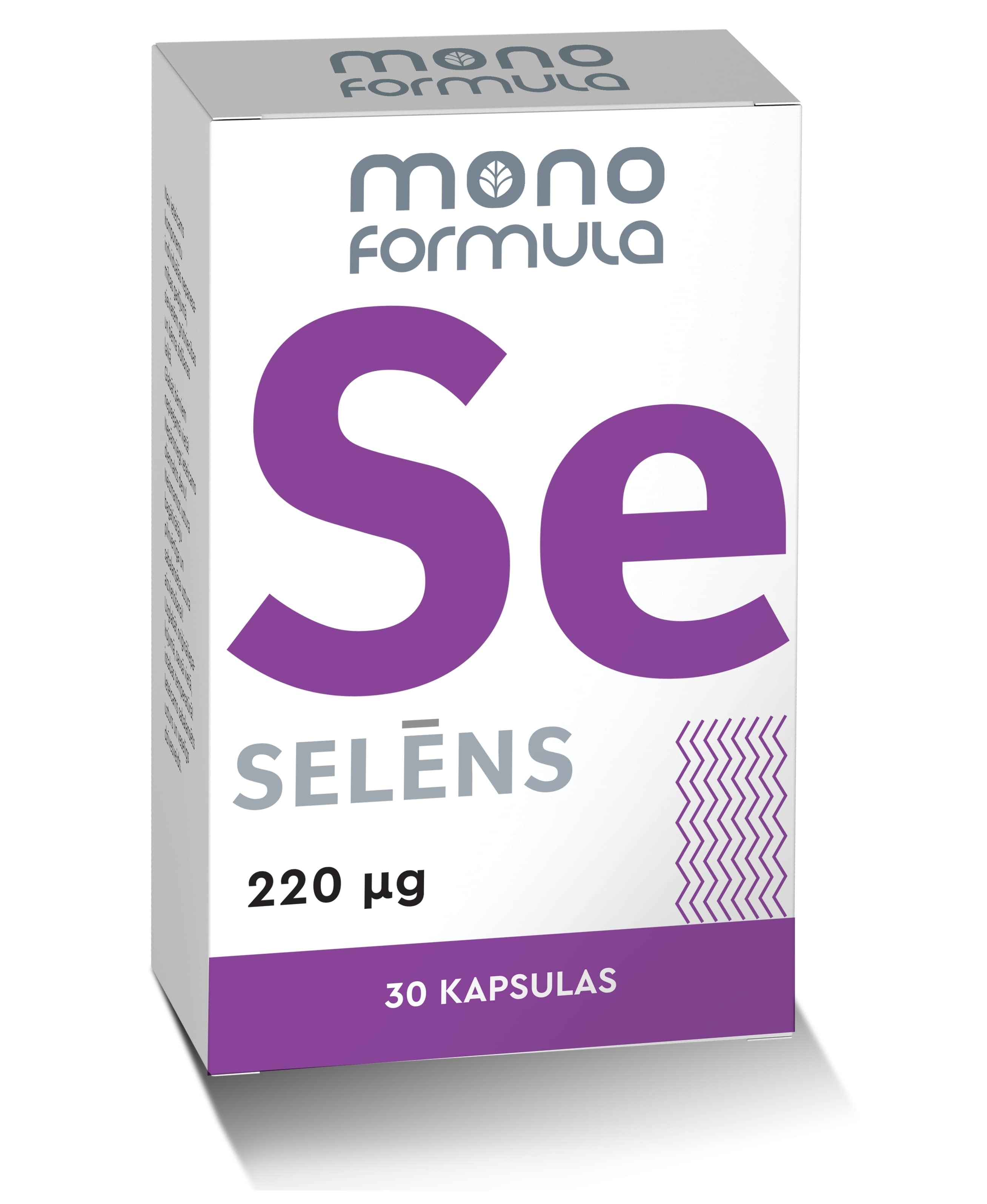 MONO FORMULA Selēns Se kapsulas, 30 gab. - Produkta attēls 