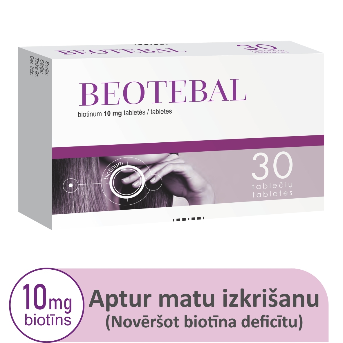 BEOTEBAL 10 mg tabletes, 30 gab. - Produkta attēls 5