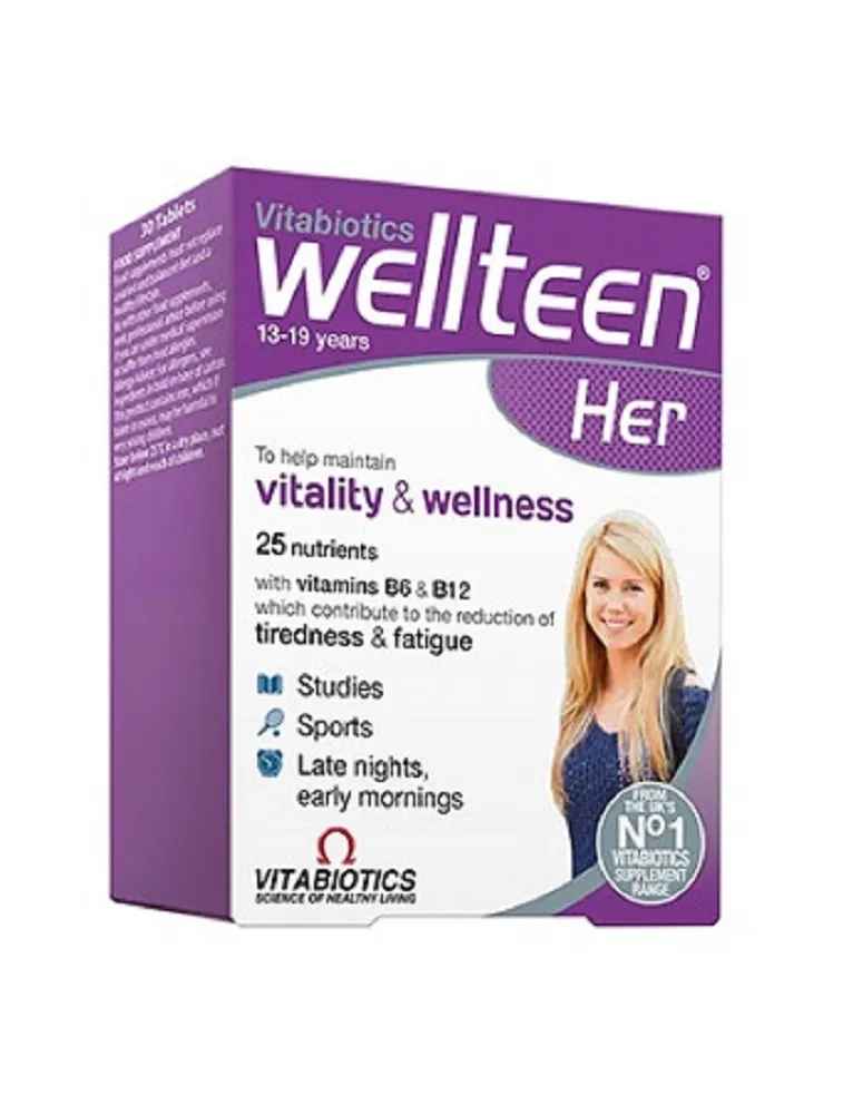 WELLTEEN® Her, tabletes  N30 - Produkta attēls 