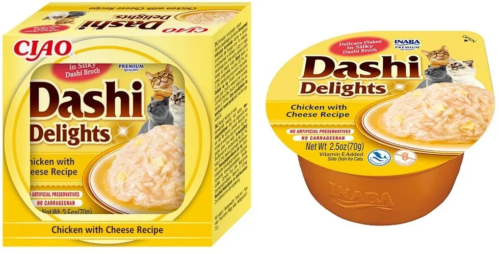 Churu Ciao Dashi Delights kaķiem, vista&siers buljonā 70g N6 - Produkta attēls 