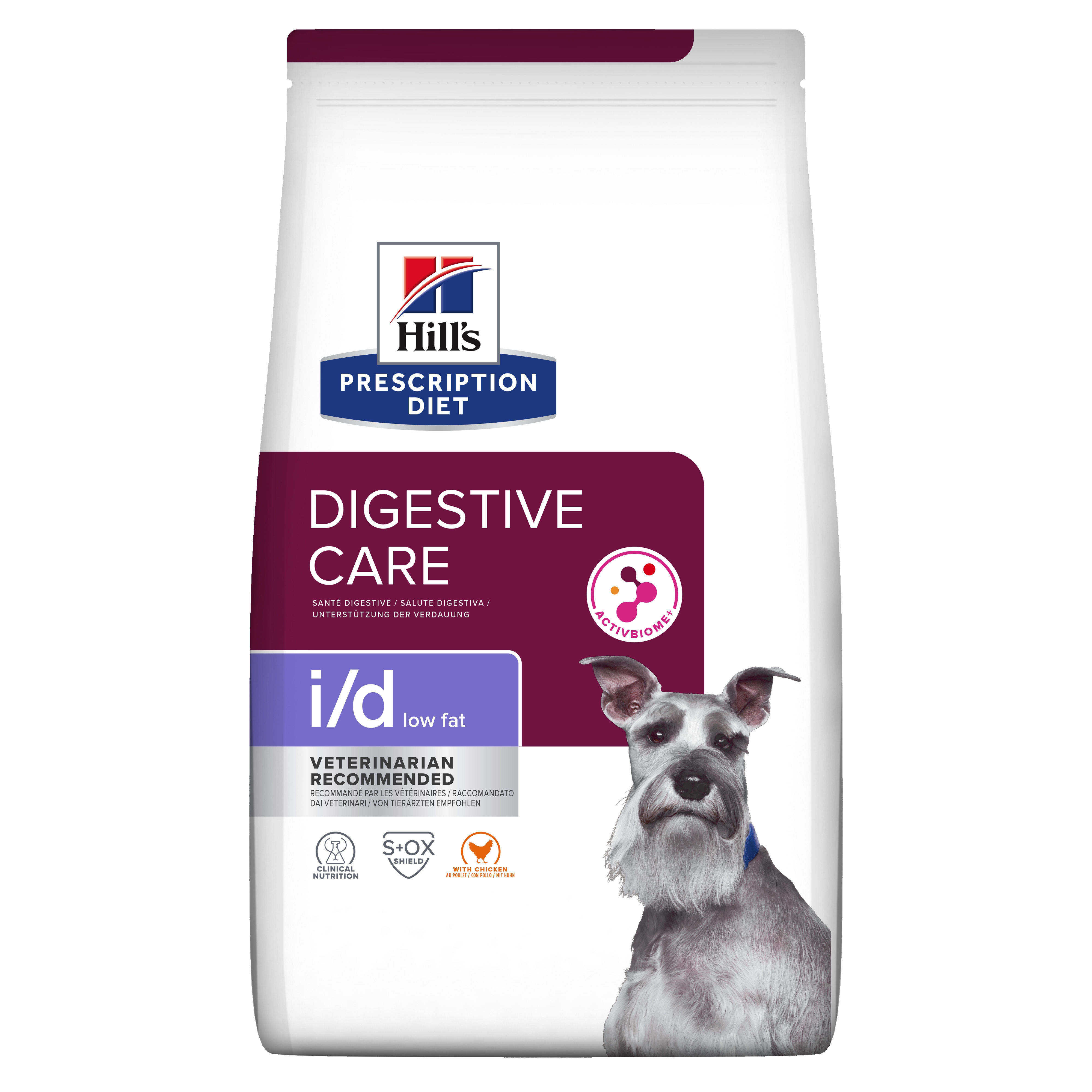 Hills PD suņu sausā barība I/D Low Fat vista 1,5kg - Produkta attēls 