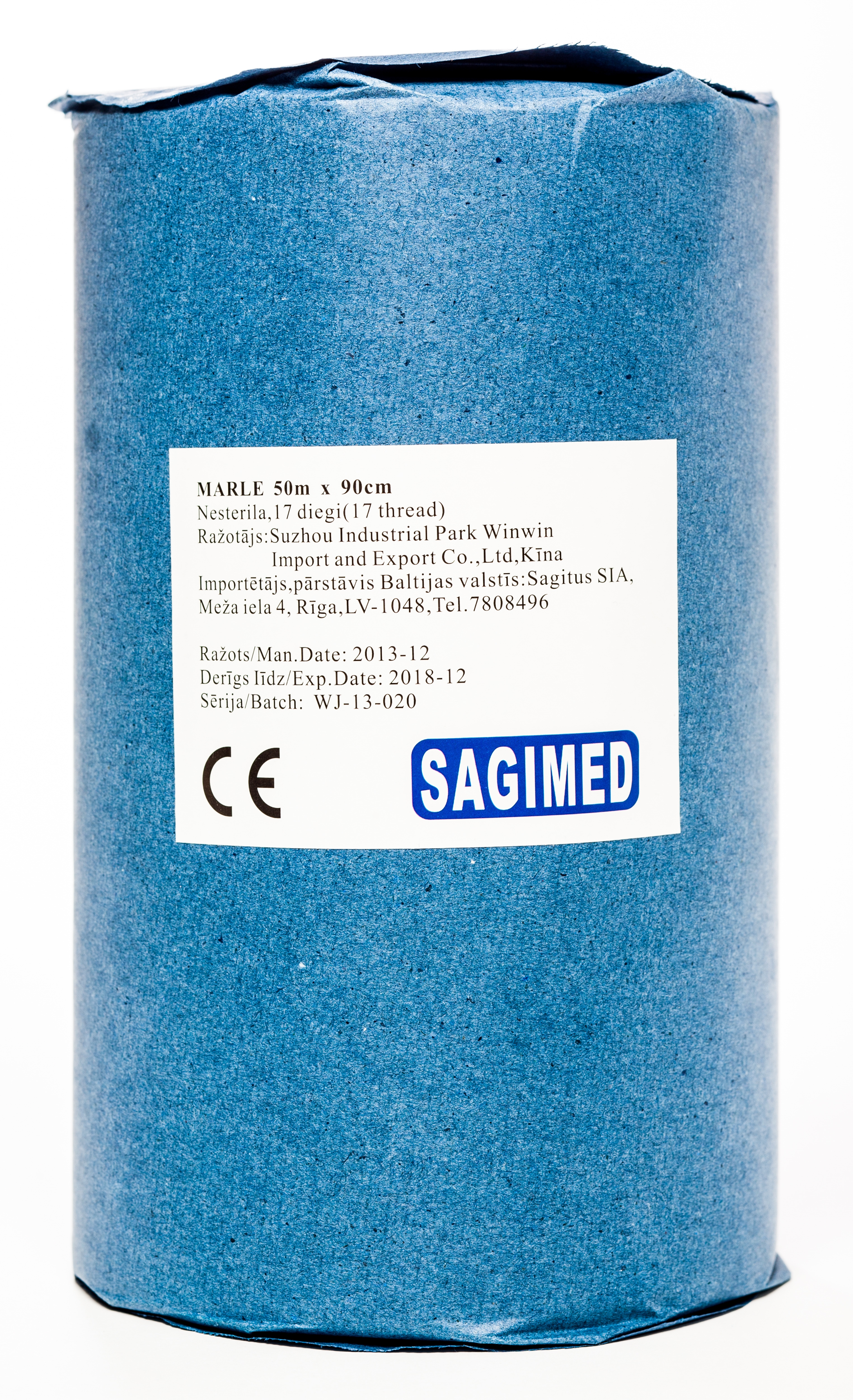 MARLE MEDICĪNISKĀ (17 DIEGI) 50Mx90CM (SAGIMED) - Produkta attēls 