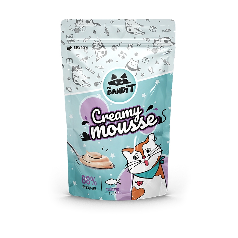 MR.BANDIT CAT KRĒMS AR TUNČA GARŠU 60G - Produkta attēls 