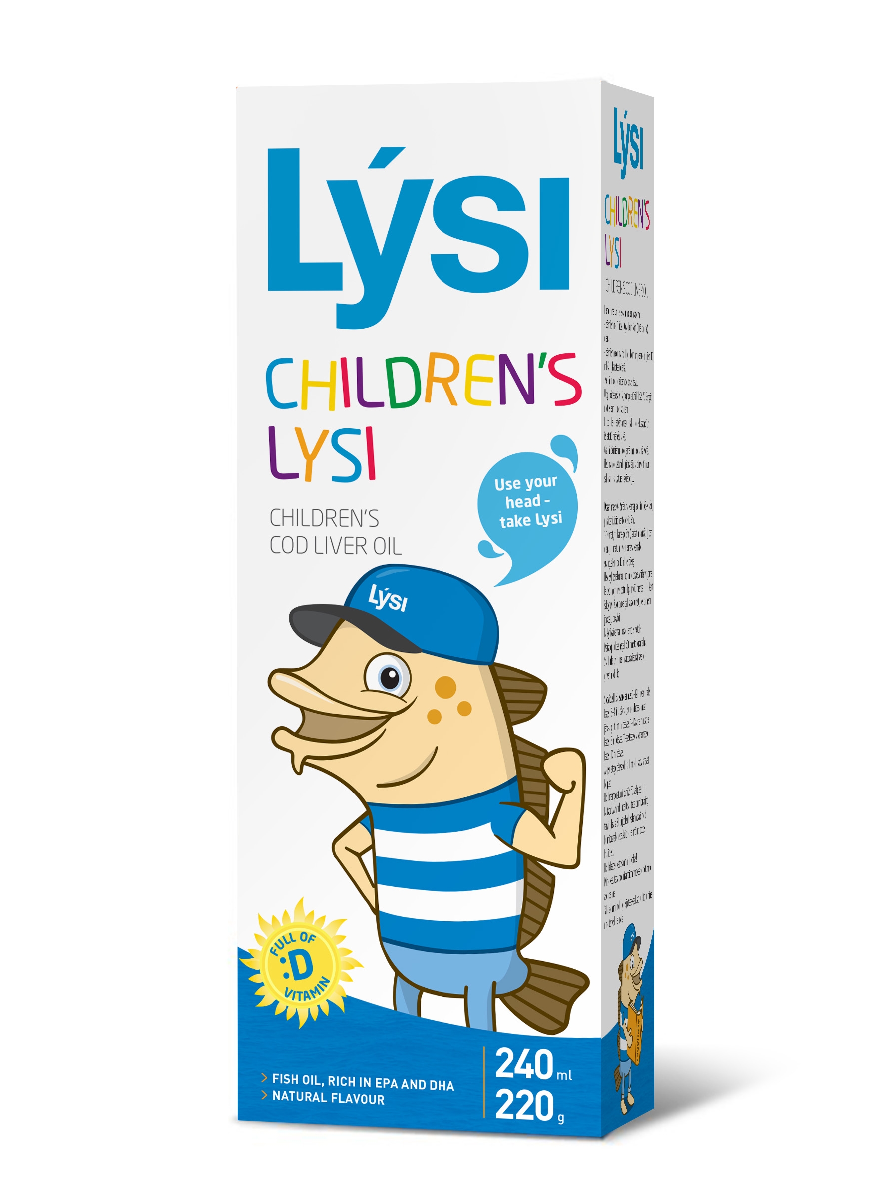 LYSI children mencu aknu eļļa bērniem, 240 ml - Produkta attēls 
