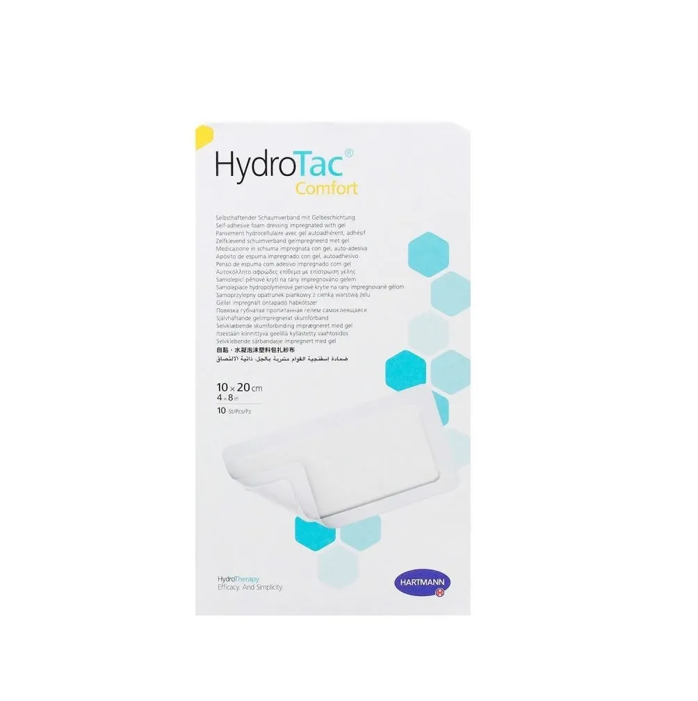 HYDROTAC Comfort brūču pārsējs (10 x 20 cm), 1 gab. - Produkta attēls 