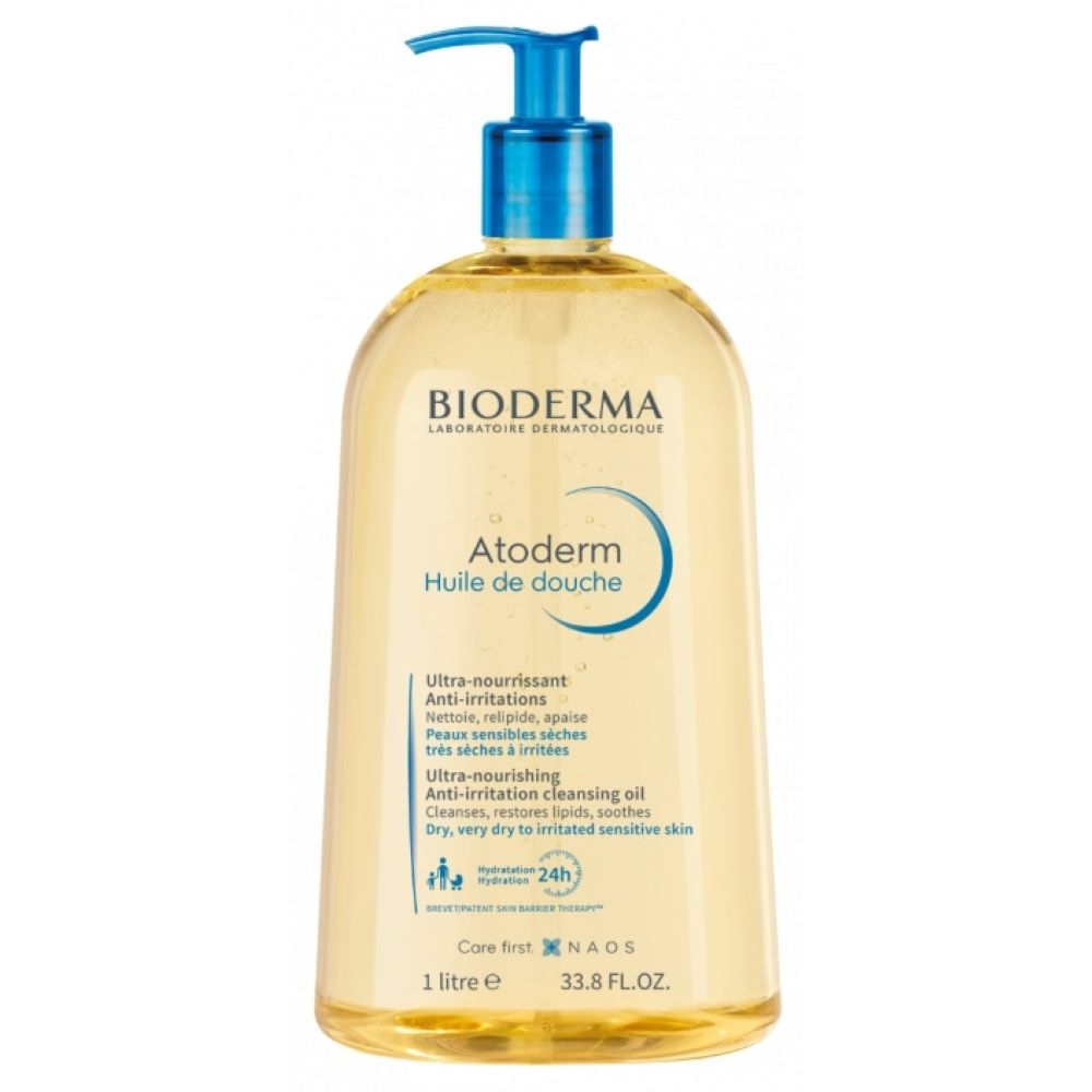BIODERMA Atoderm Huile de douche dušas eļļa, 1000 ml - Produkta attēls 