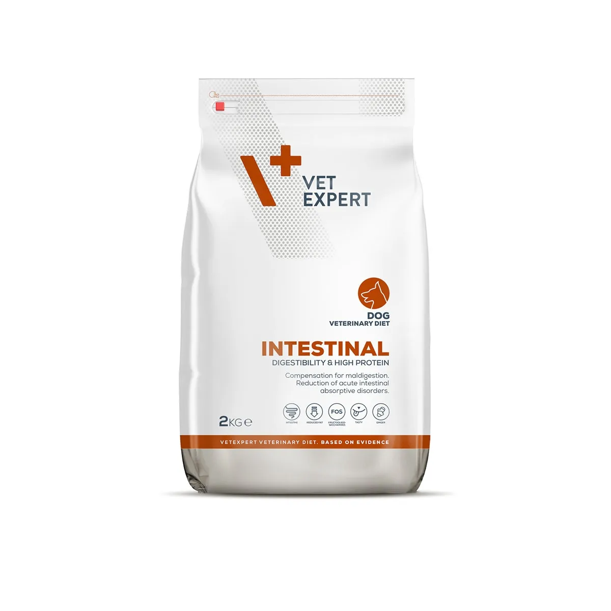 4T VD SUŅU INTESTINAL SAUSĀ B 2KG - Produkta attēls 