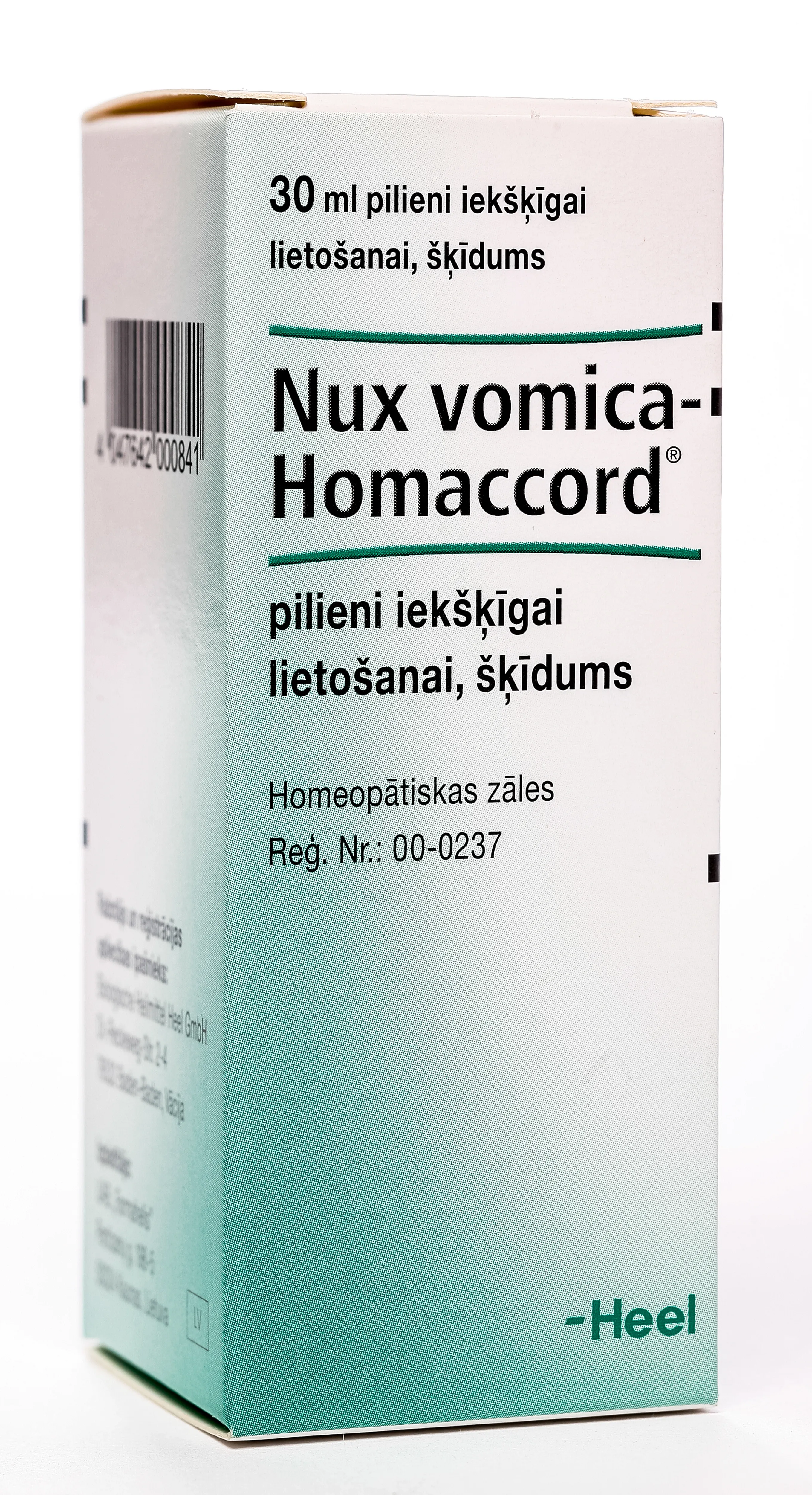 NUX-VOMICA-HOMACCORD pilieni, 30 ml - Produkta attēls 