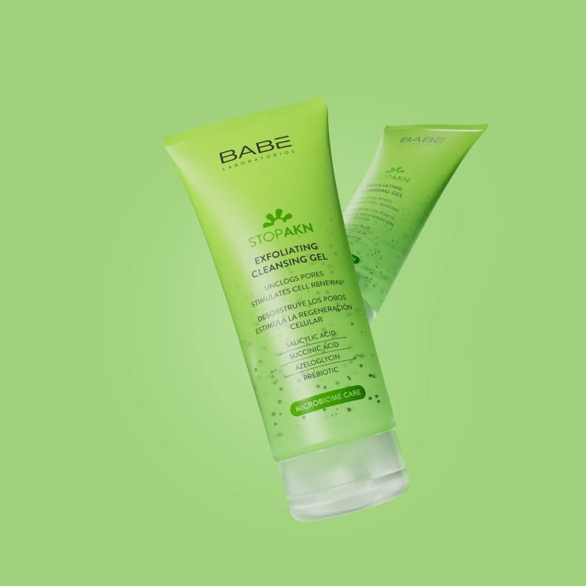 BABE STOP AKN attīrošs pīlinga gēls, 200 ml - Produkta attēls 2