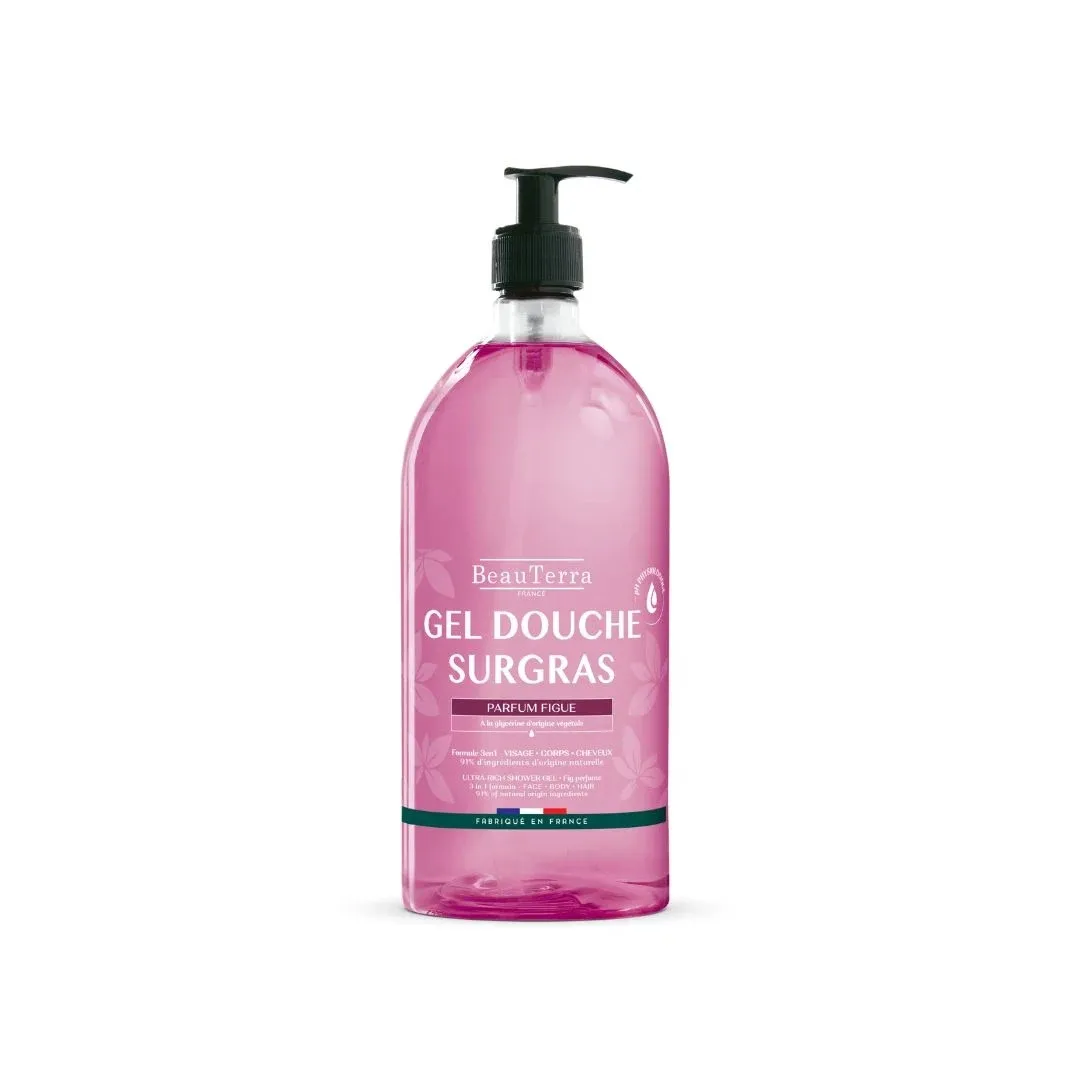 BEAUTERRA vīģu dušas gels, 1 l - Produkta attēls 