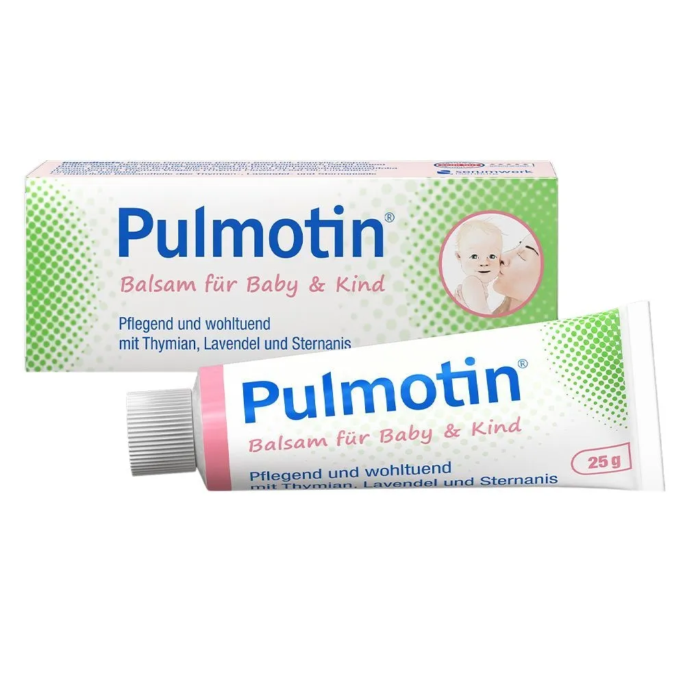 PULMOTIN pretsaaukstēšanās balzams zīdaiņiem/bērniem, 25 g. - Produkta attēls 