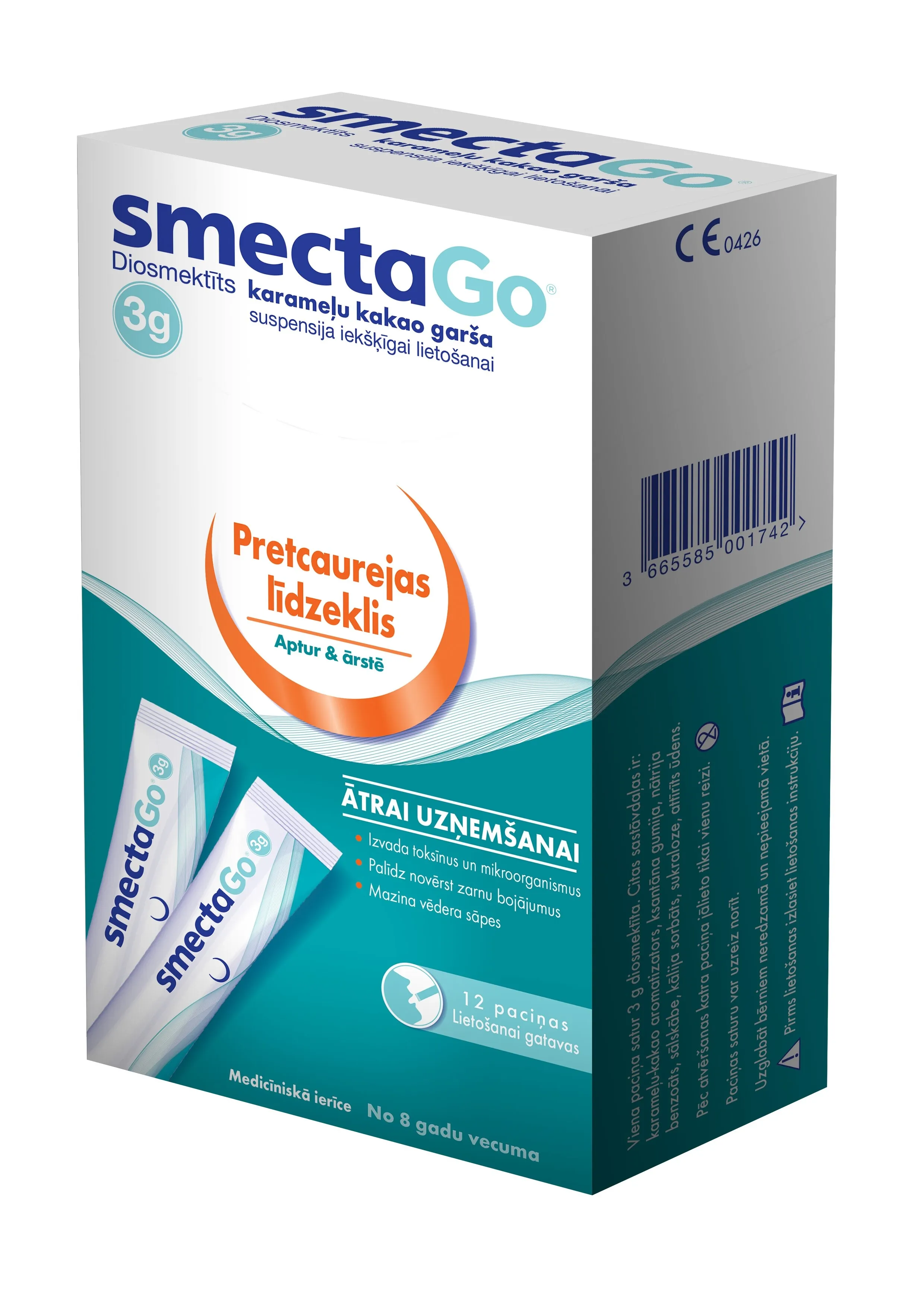 SMECTAGO suspensija, 12 gab - Produkta attēls 