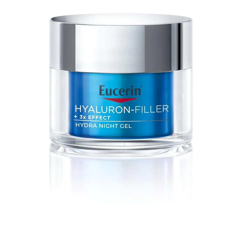 EUCERIN Hyaluron-Filler +3x Effect intensīvi mitrinošs nakts gēlkrēms, 50 ml - Produkta attēls 