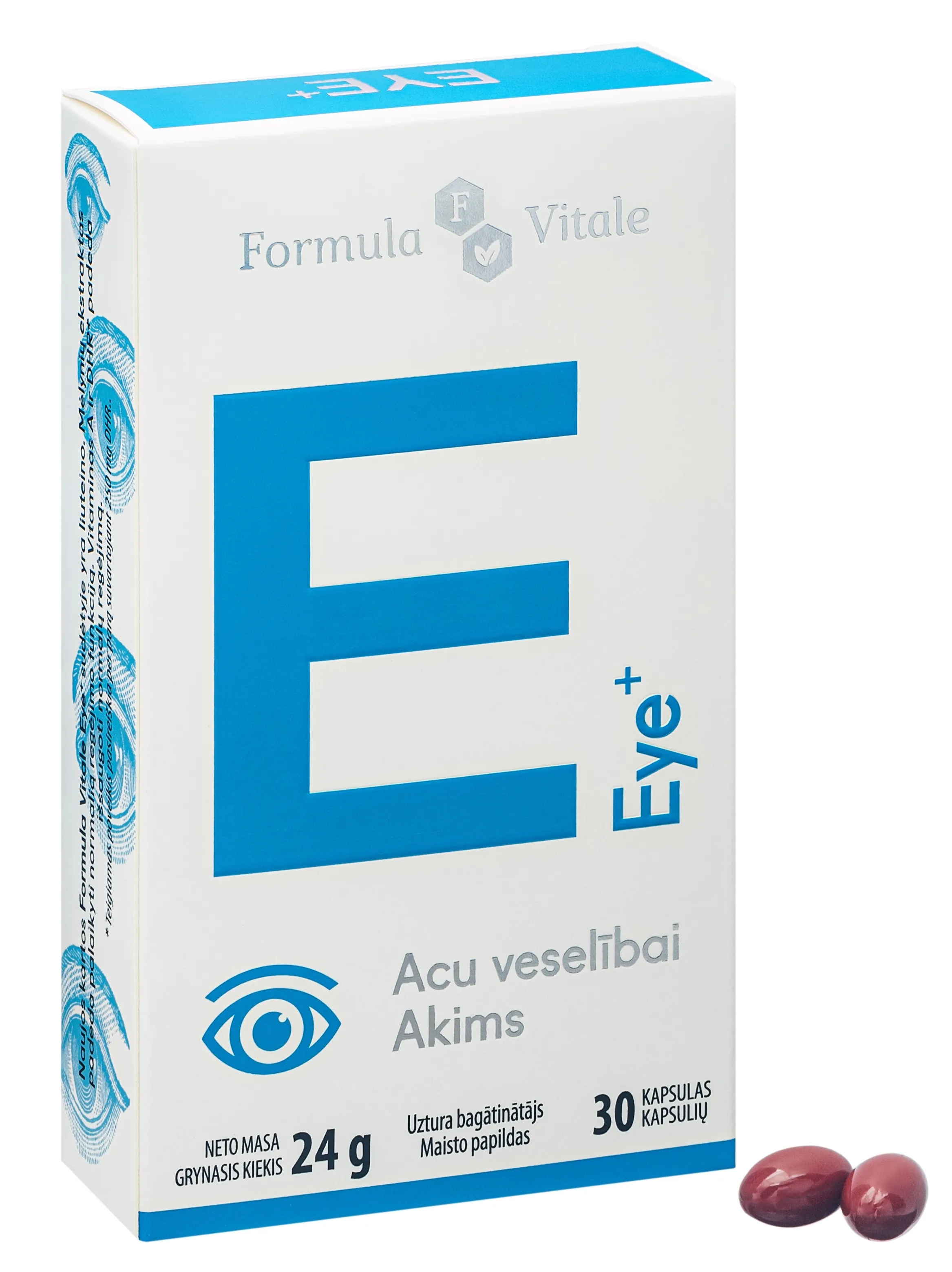FORMULA VITALE Eye kapsulas, 30 gb. - Produkta attēls 