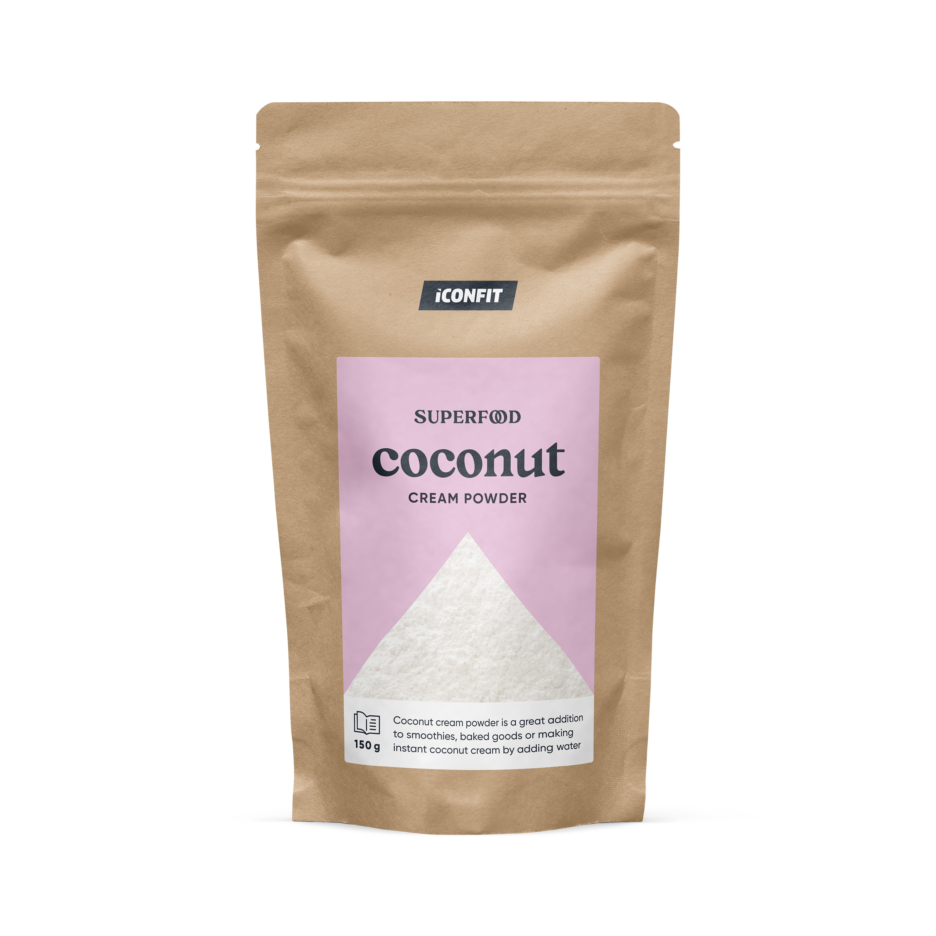 ICONFIT Kokosriekstu Krēma pulveris (150g) - Produkta attēls 