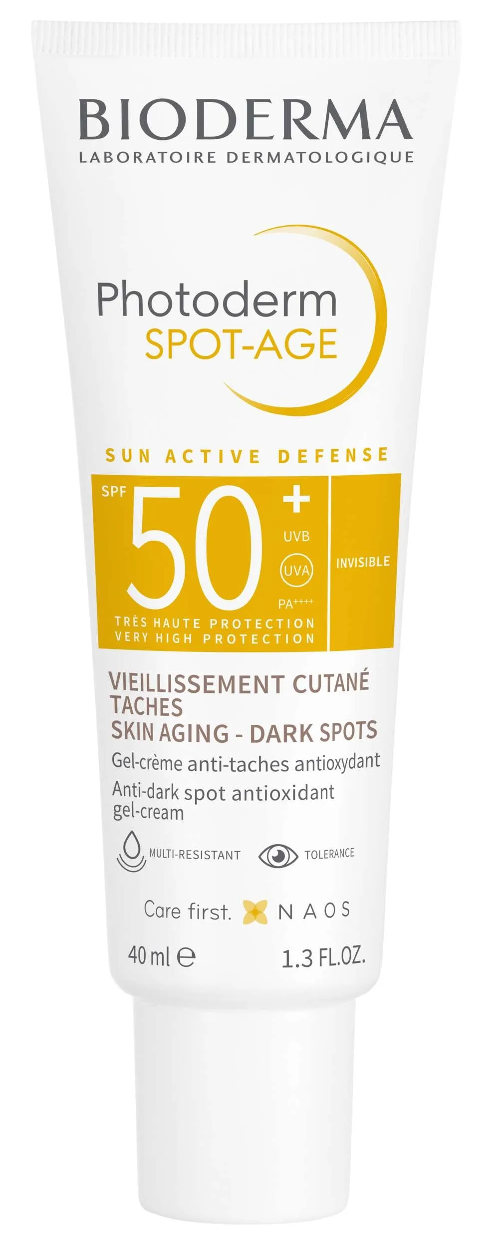 BIODERMA Photoderm SPOT-AGE SPF50+ krēms, 40 ml - Produkta attēls 