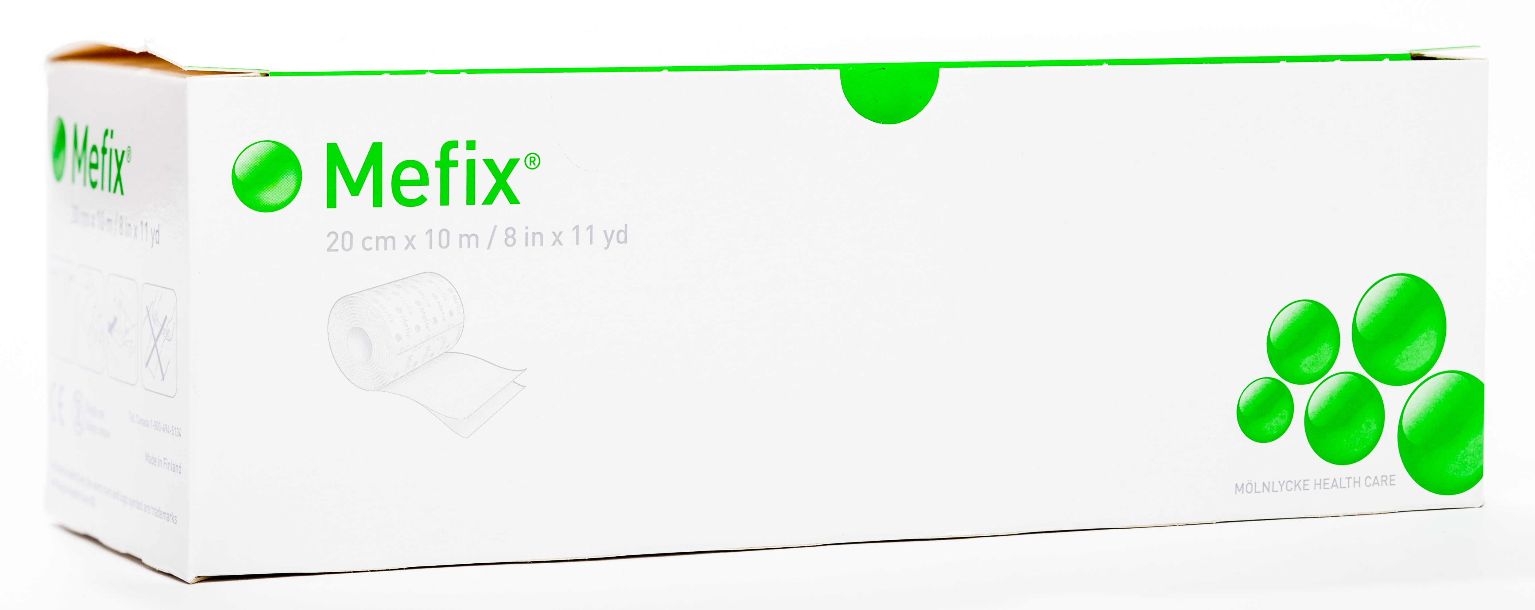 MEFIX 20 cm x 10m, plāksteris fiksācijai - Produkta attēls 