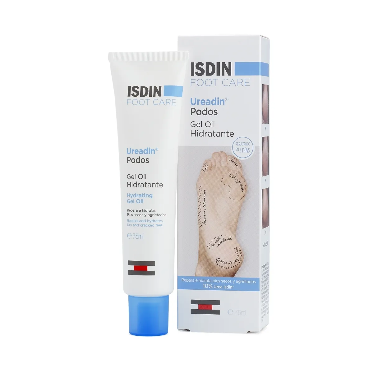 ISDIN Ureadin krēms - eļļas gels, 75 ml - Produkta attēls 