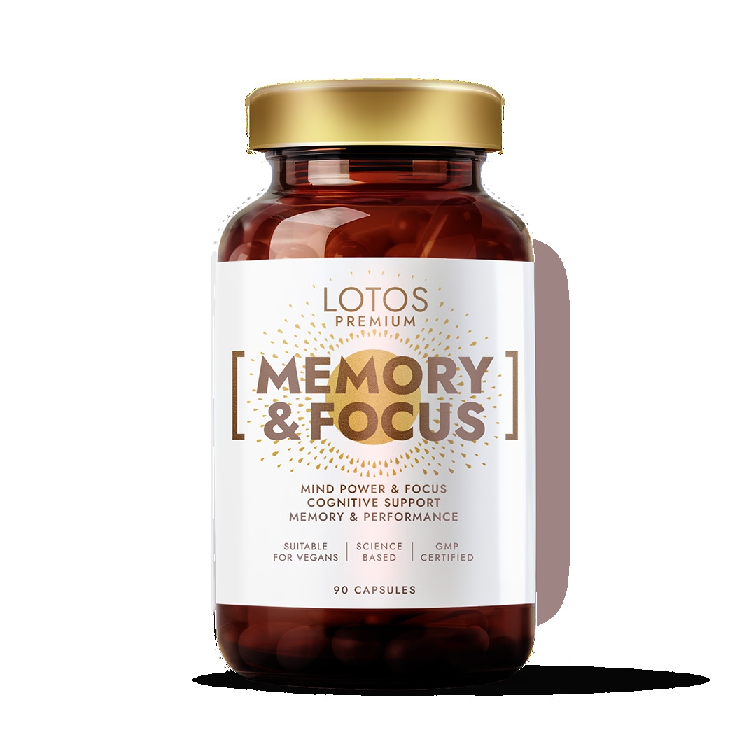 LOTOS PREMIUM Memory & Focus kapsulas, 90 gb. - Produkta attēls 