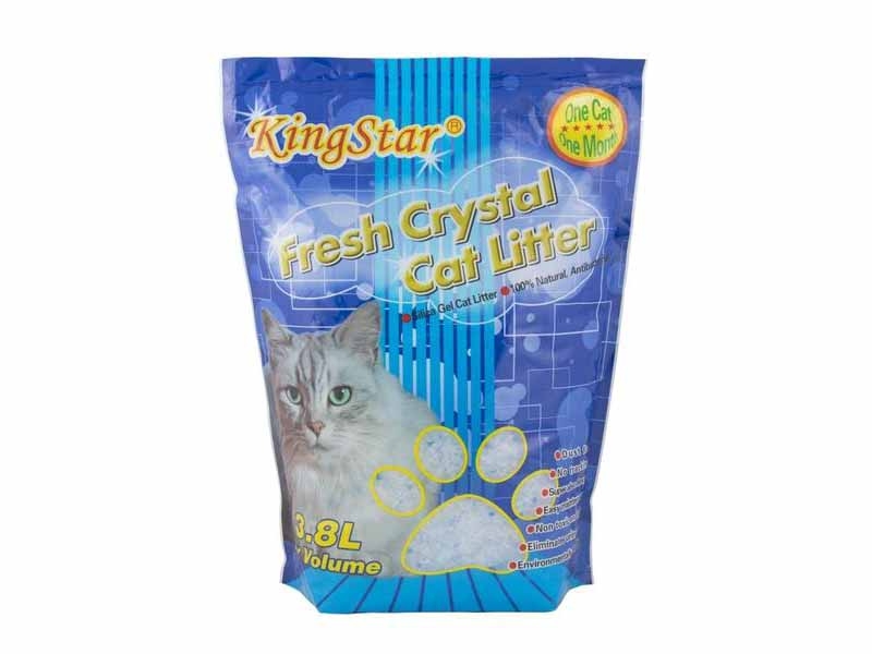 KAĶU SMILTIS SILIKONA NATURAL 3.8L KINGSTAR - Produkta attēls 