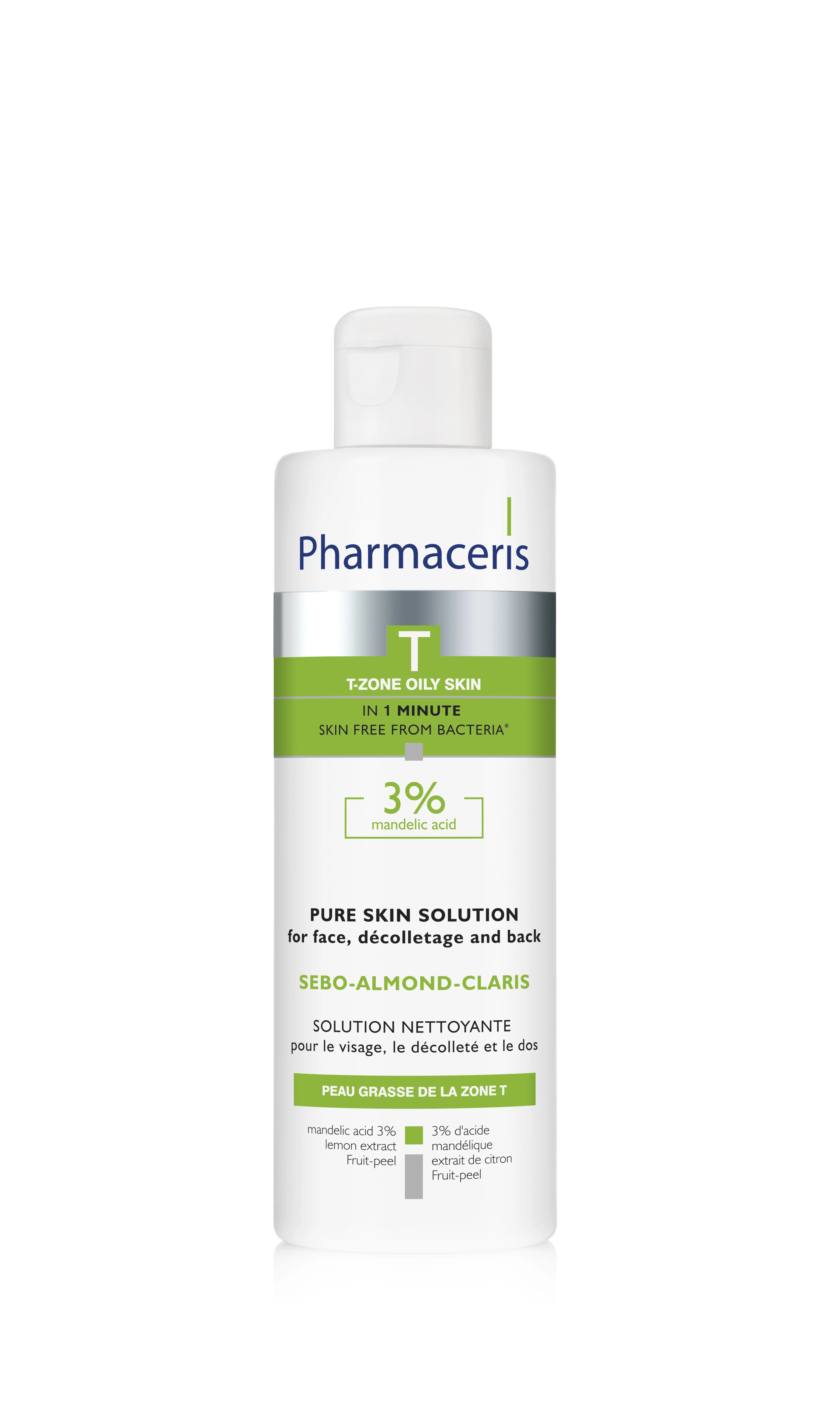 PHARMACERIS  T.Sebo-Almond-Claris 3% šķīdums, 190 ml - Produkta attēls 