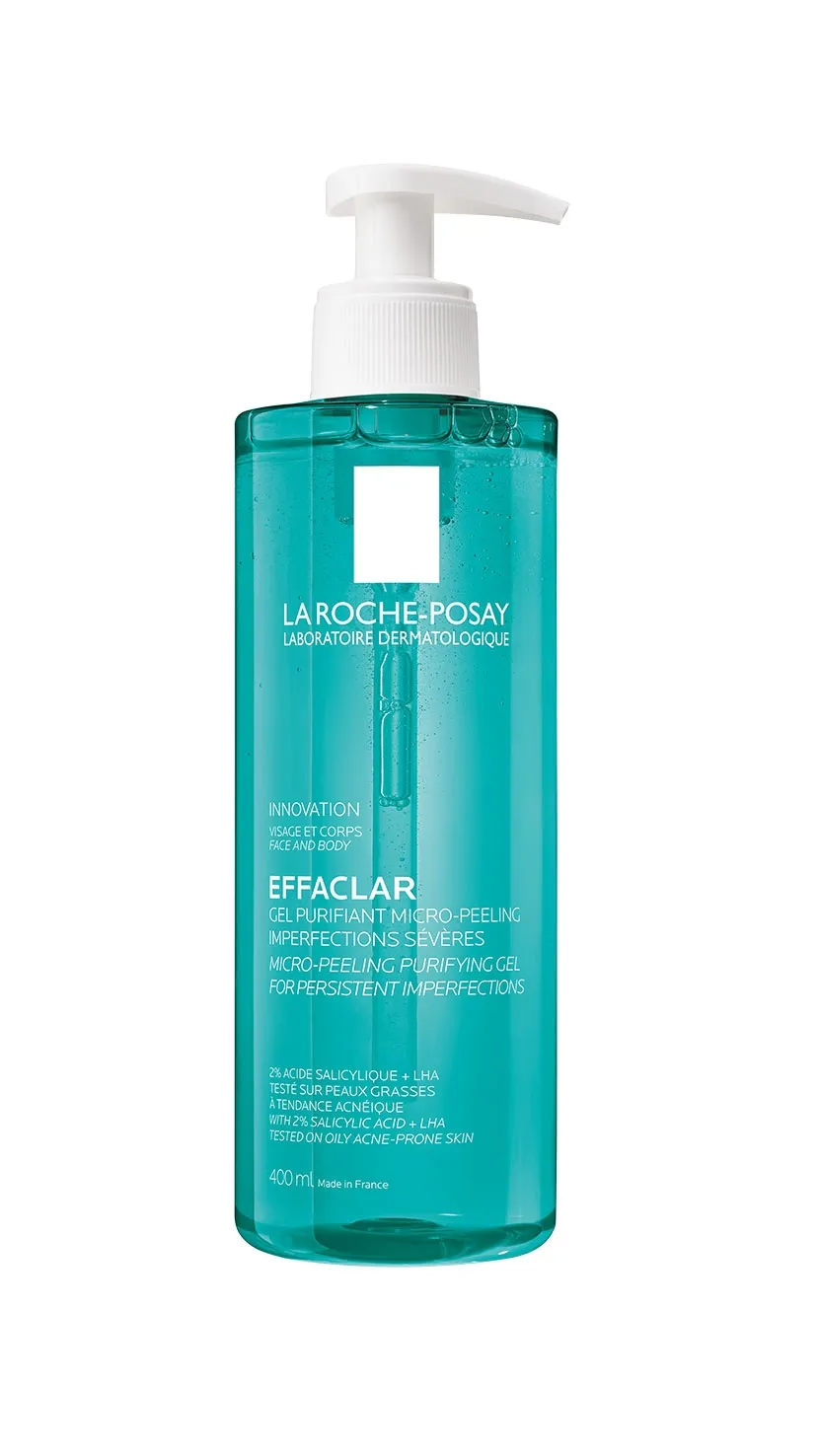 LA ROCHE-POSAY Effaclar Micro-peeling želeja, 400 ml - Produkta attēls 6