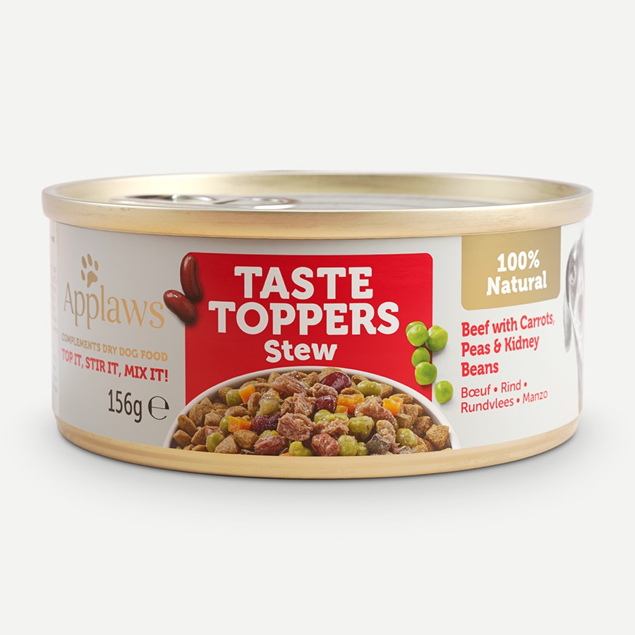 Applaws suņu konservēta barība liellops/dārzeņi sautējumā 156g - Produkta attēls 