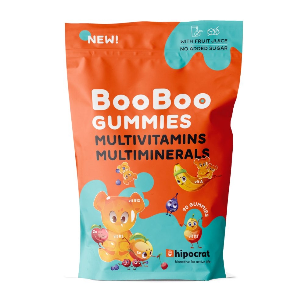 BOOBOO Gummies pastilas, 90 gab - Produkta attēls 