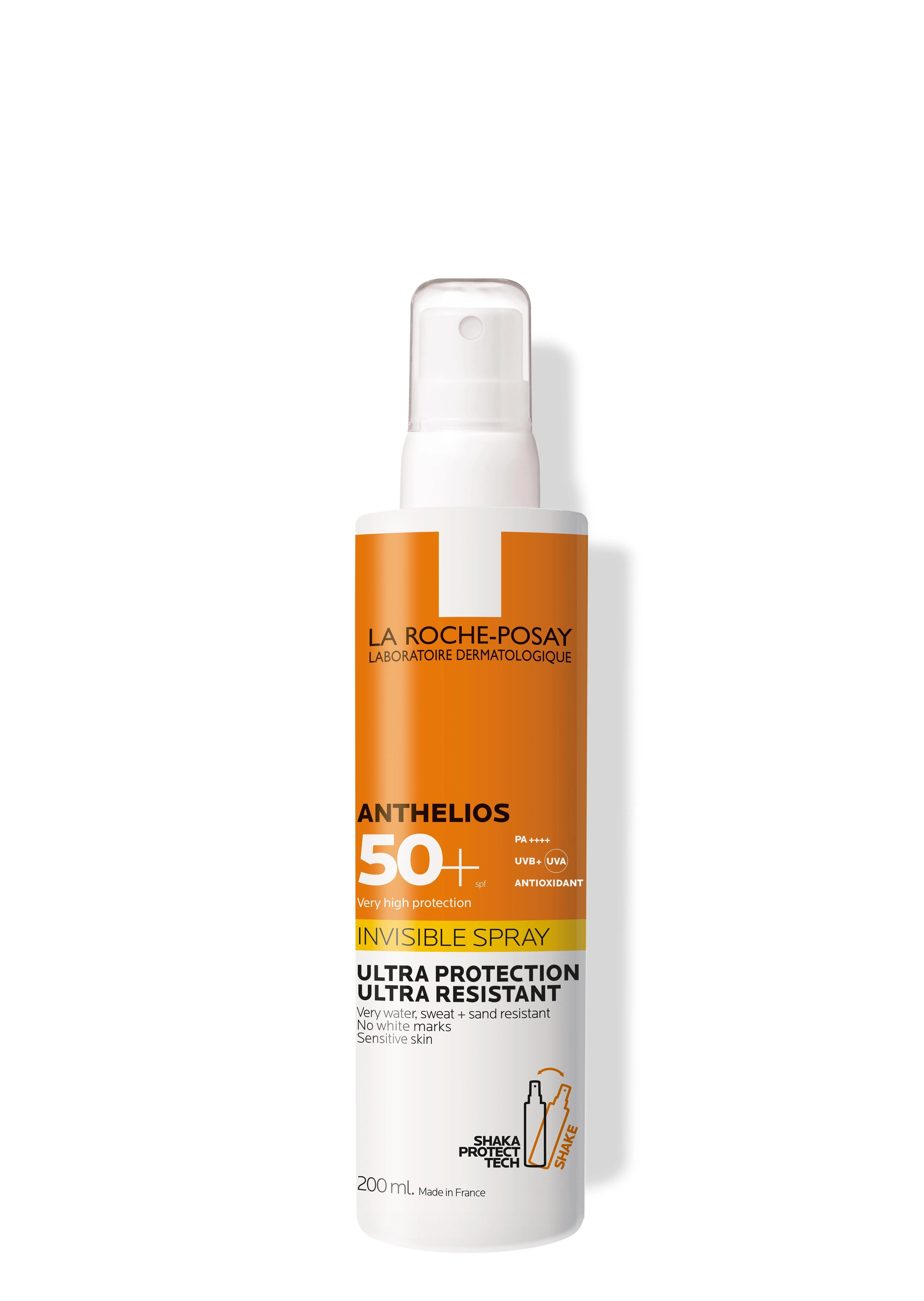 LA ROCHE-POSAY Anthelios caurspīdīgs ķermeņa sprejs SPF50+, 200 ml - Produkta attēls 