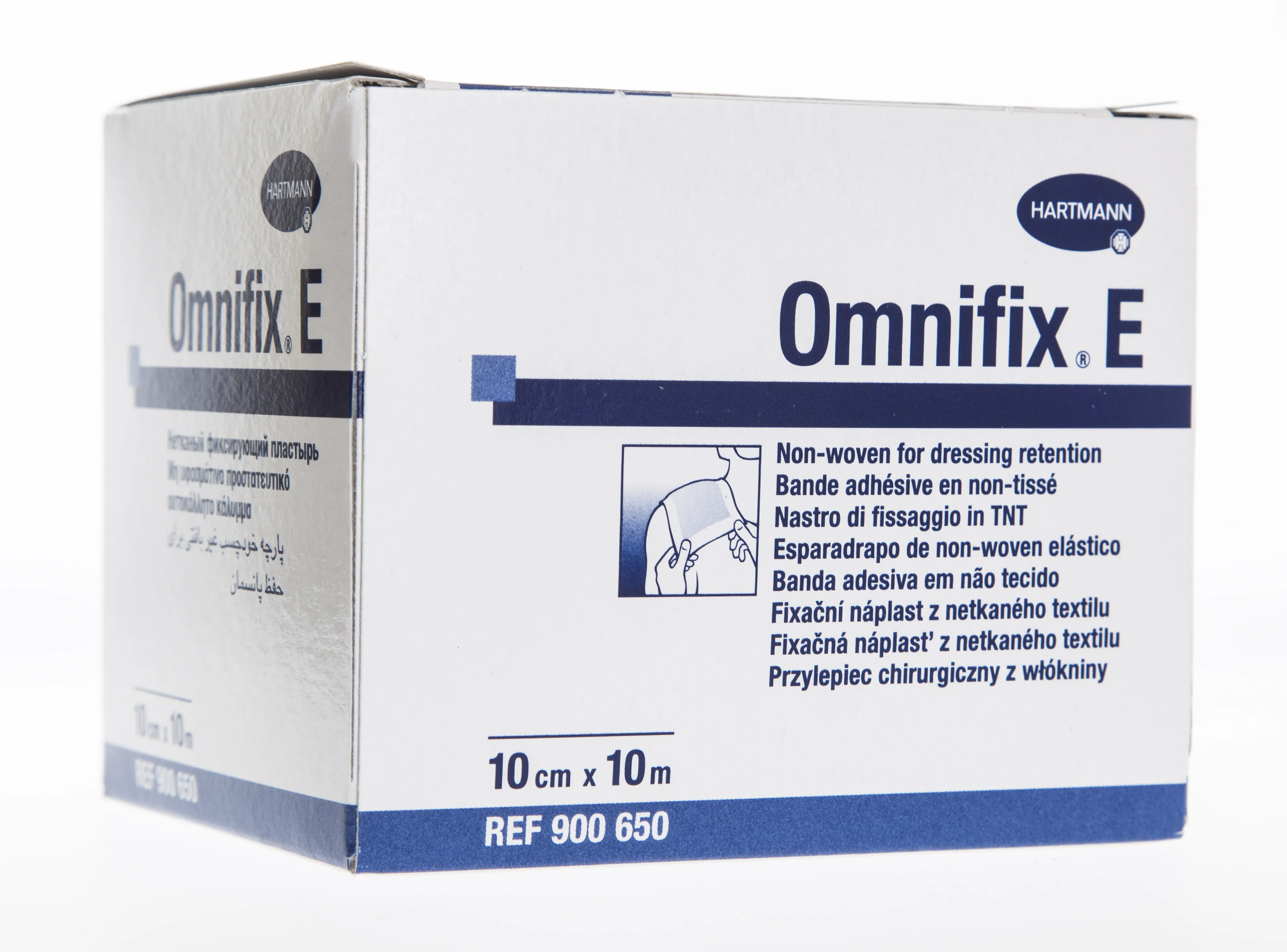 OMNIFIX E leikoplasts (10 cm x 10 m) - Produkta attēls 