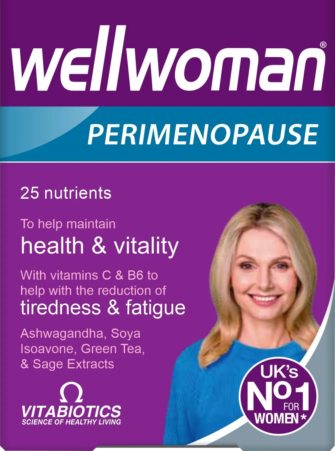 WELLWOMAN Perimenopause tabletes, 30 gab - Produkta attēls 