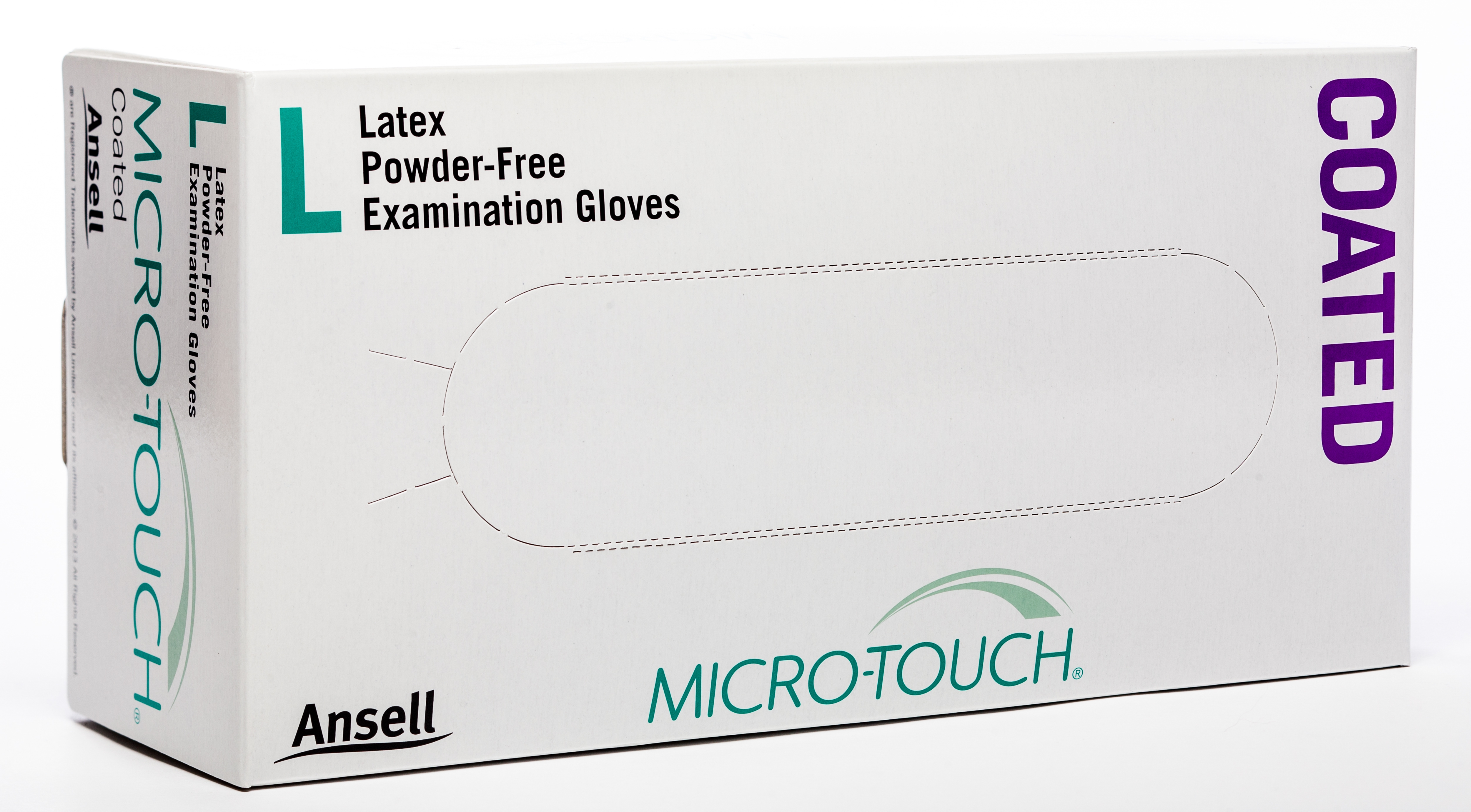 ANSEL CIMDI MICRO-TOUCH COATED PF L N100 - Produkta attēls 
