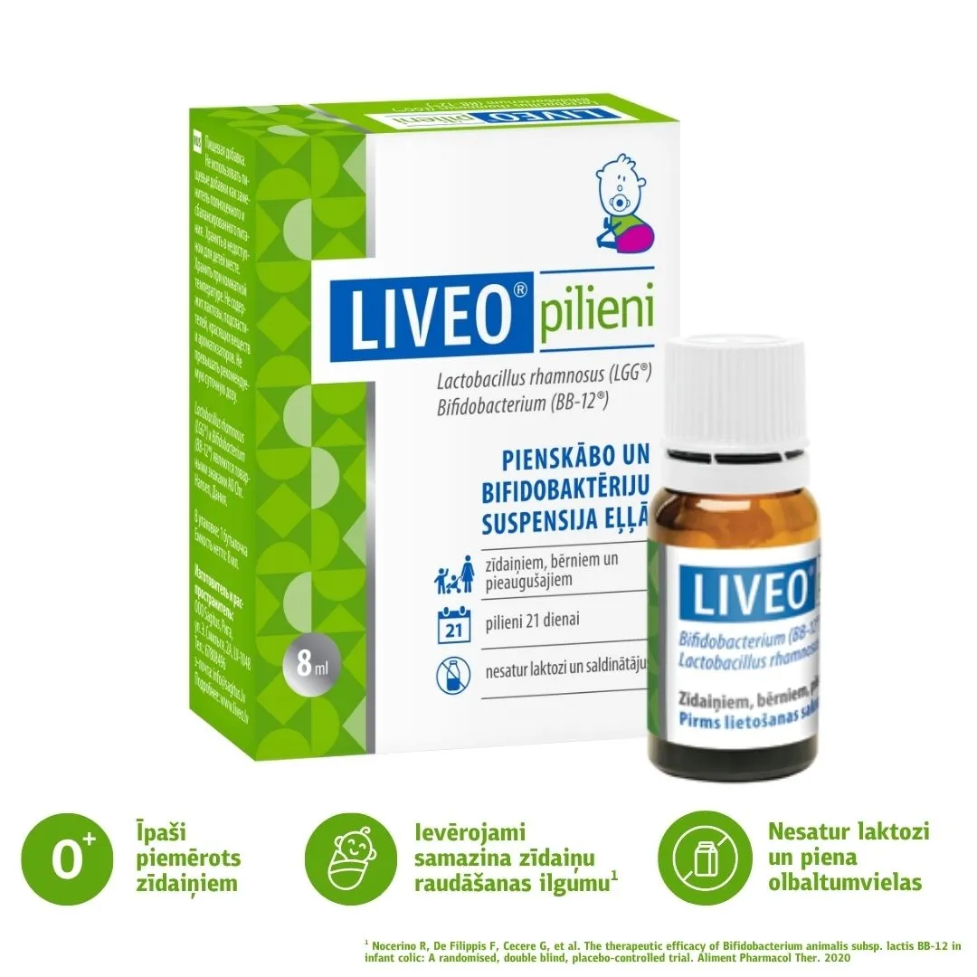 LIVEO pilieni, 8 ml - Produkta attēls 3