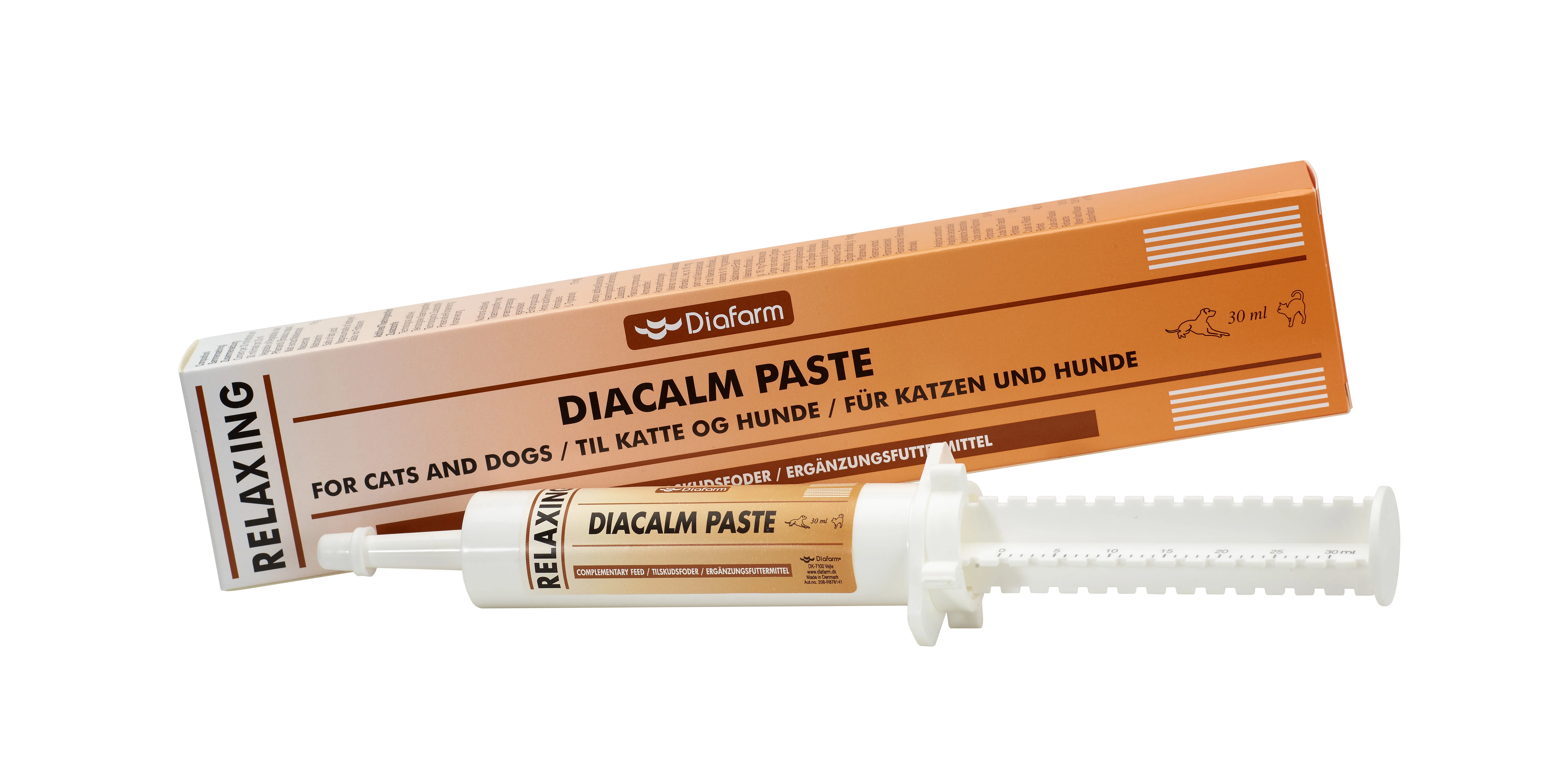 Diafarm DiaCalm pasta suņiem, kaķiem 30ml - Produkta attēls 