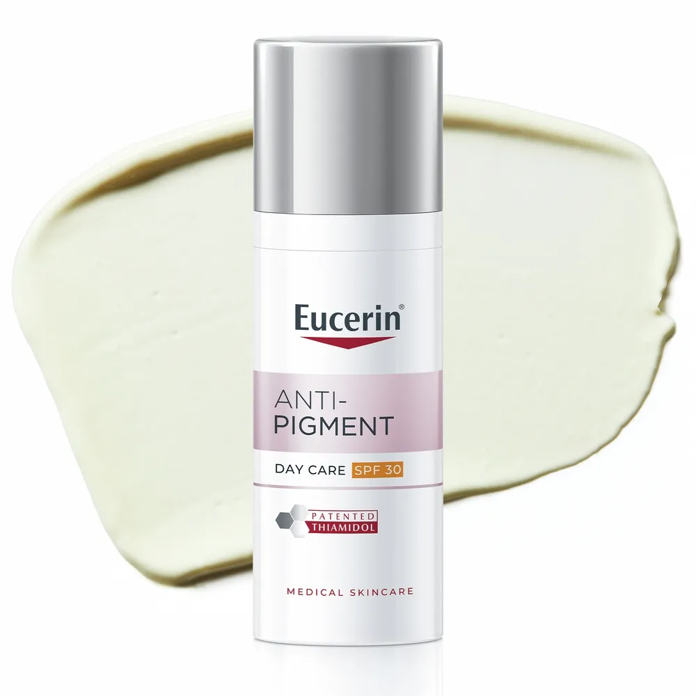 Eucerin Anti-Pigment sejas krēms ar SPF 30  pigmentācijas plankumu mazināšanai, 50 ml - Produkta attēls 