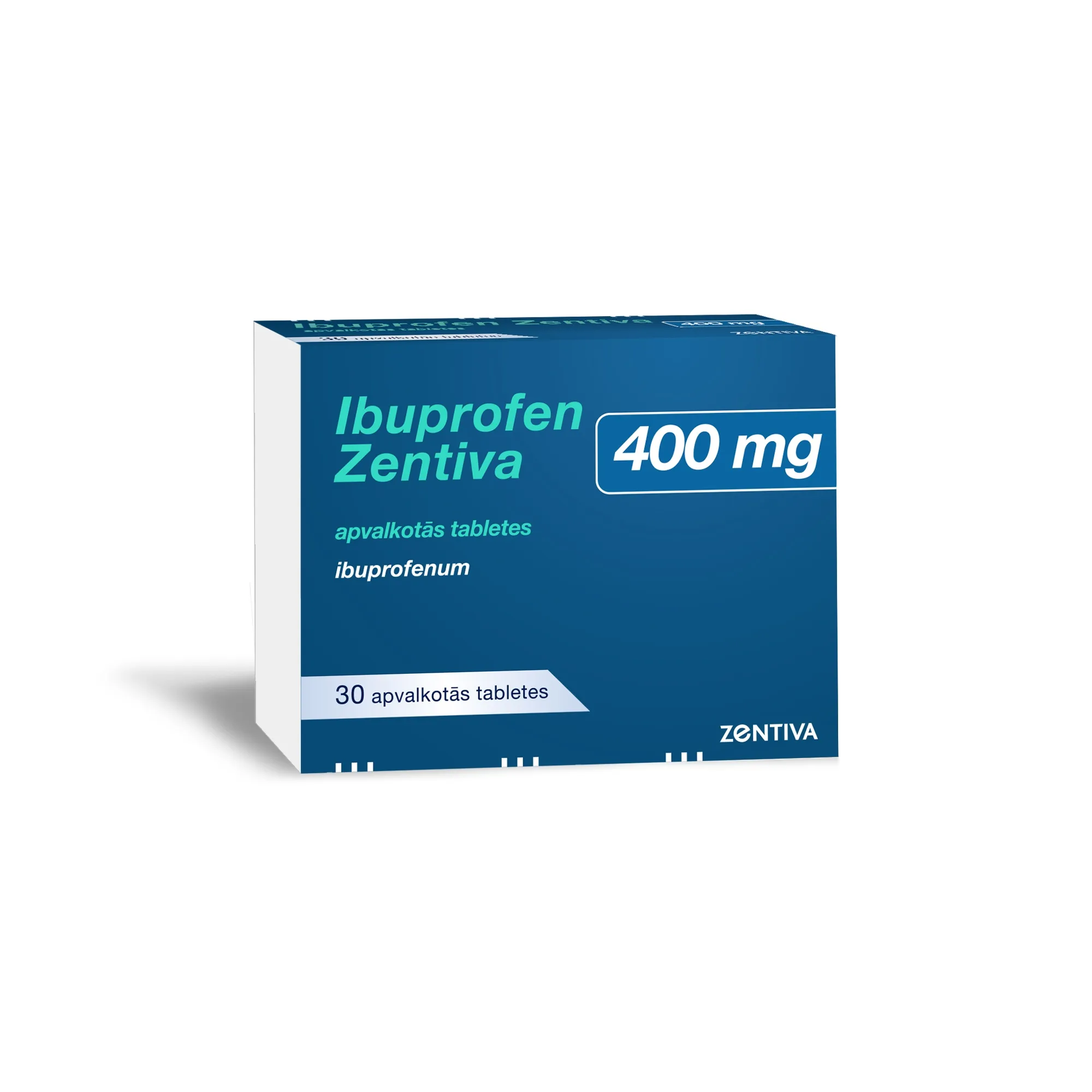 IBUPROFEN Zenitiva 400mg tabletes, 30 gab. - Produkta attēls 