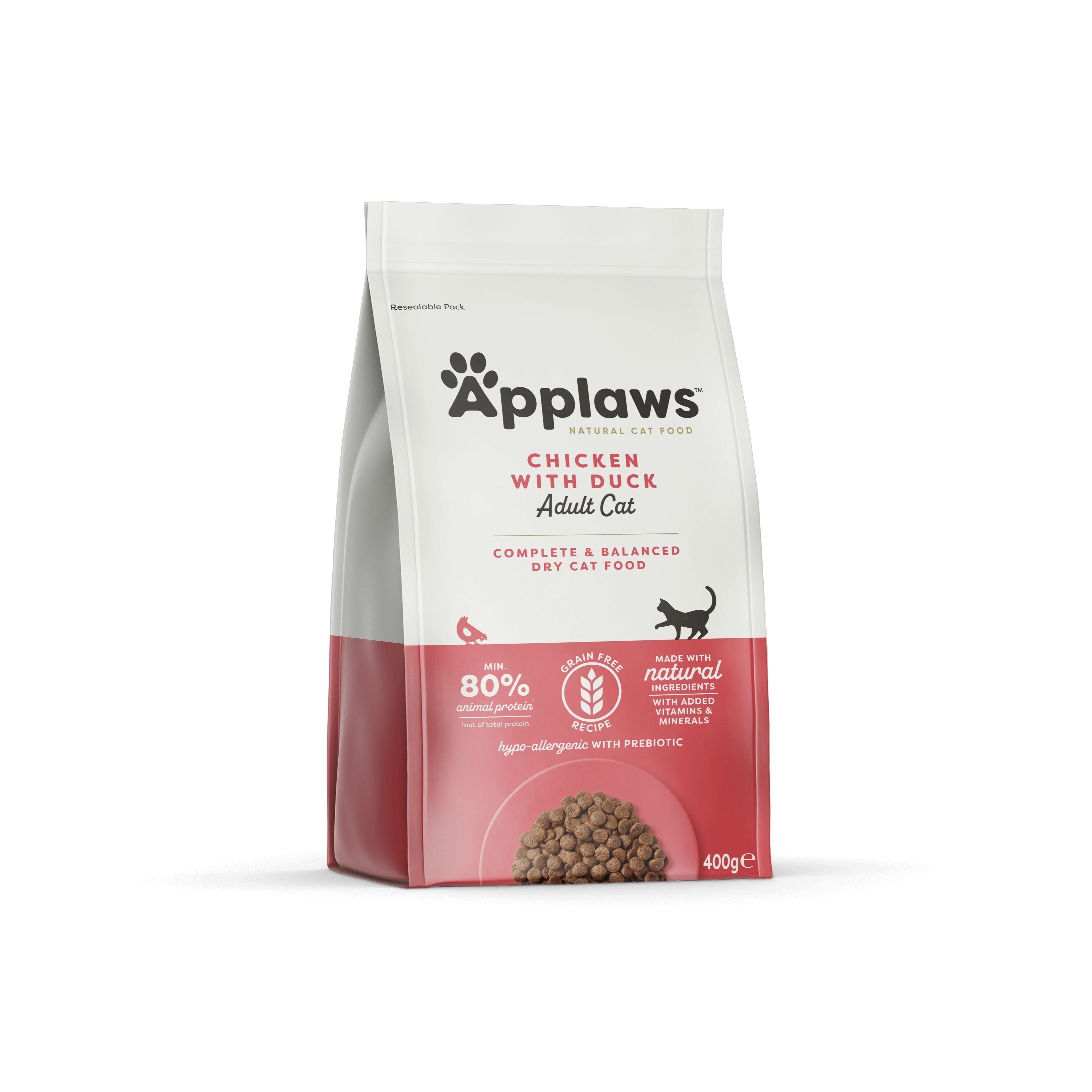 Applaws kaķu sausā barība vista/pīle 400g - Produkta attēls 