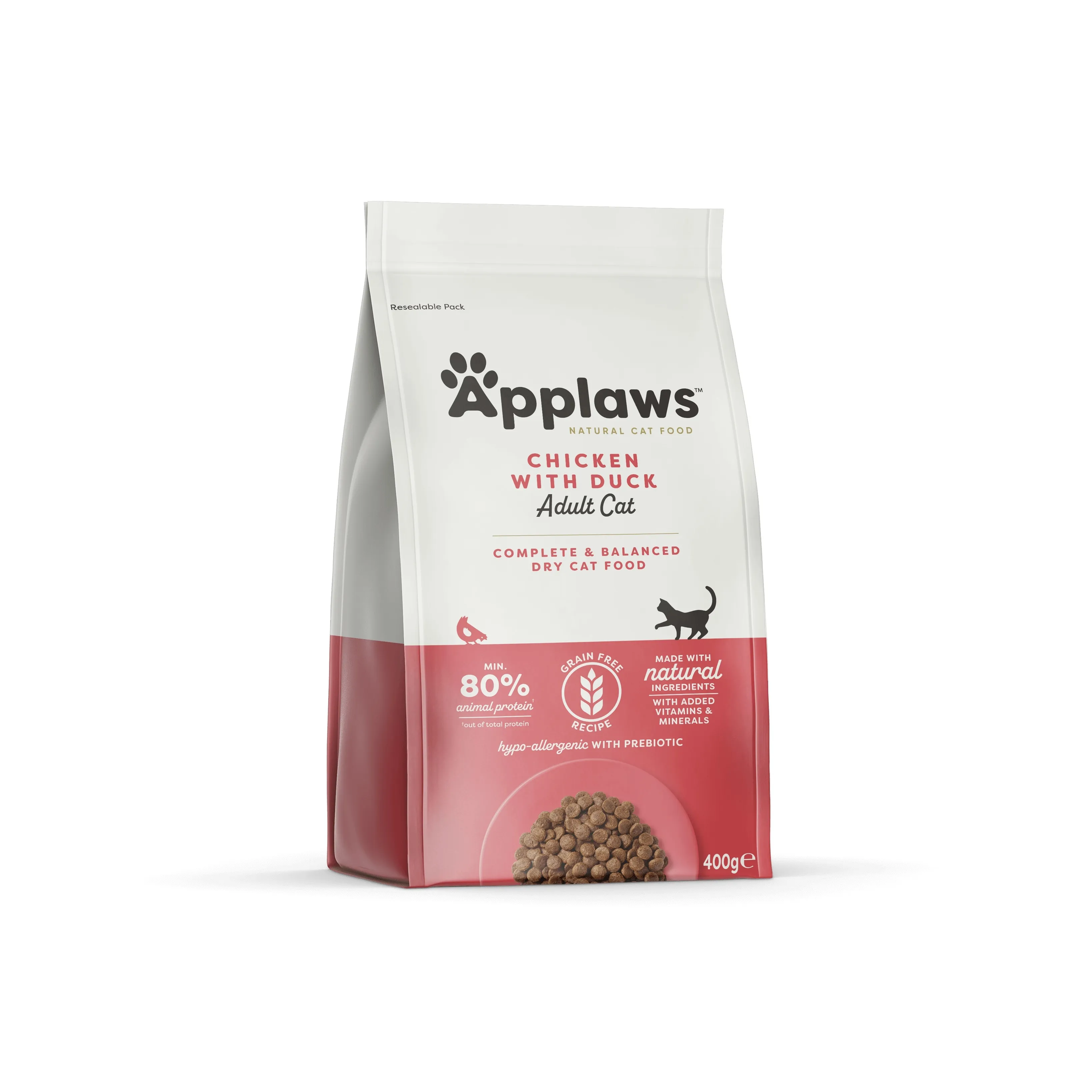 Applaws kaķu sausā barība vista/pīle 400g - Produkta attēls 