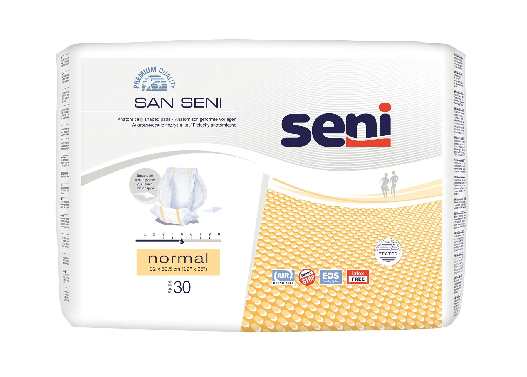 SAN SENI NORMAL anatomiskie ieliktņi, 30 gab. - Produkta attēls 