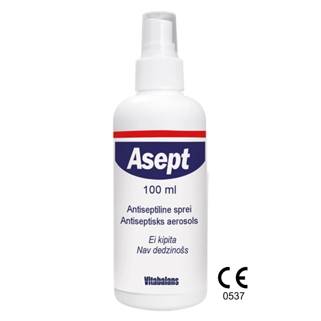 ASEPT sprejs, 100 ml - Produkta attēls 