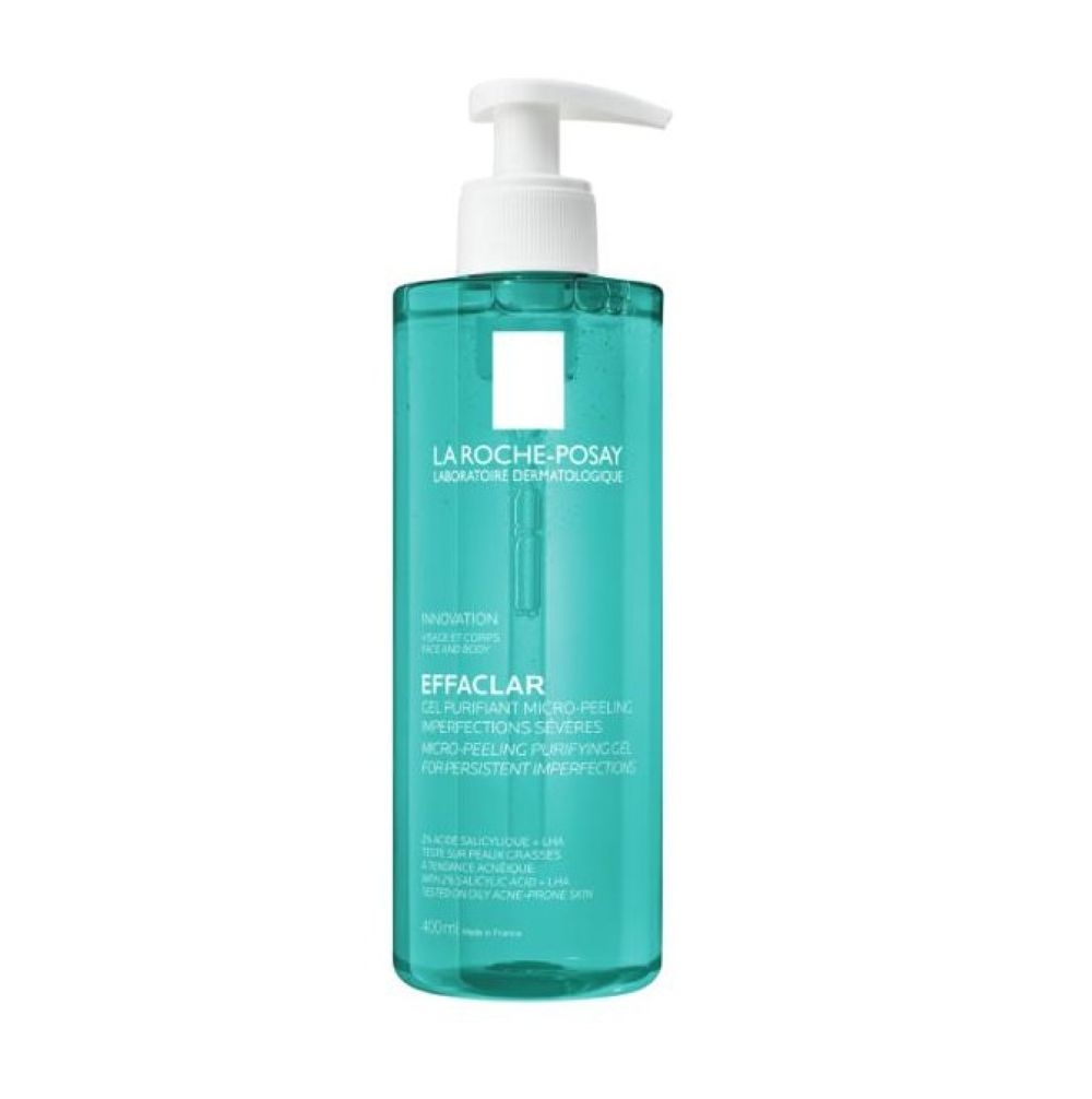 LA ROCHE-POSAY Effaclar Micro-Peeling gels 400ml - Produkta attēls 