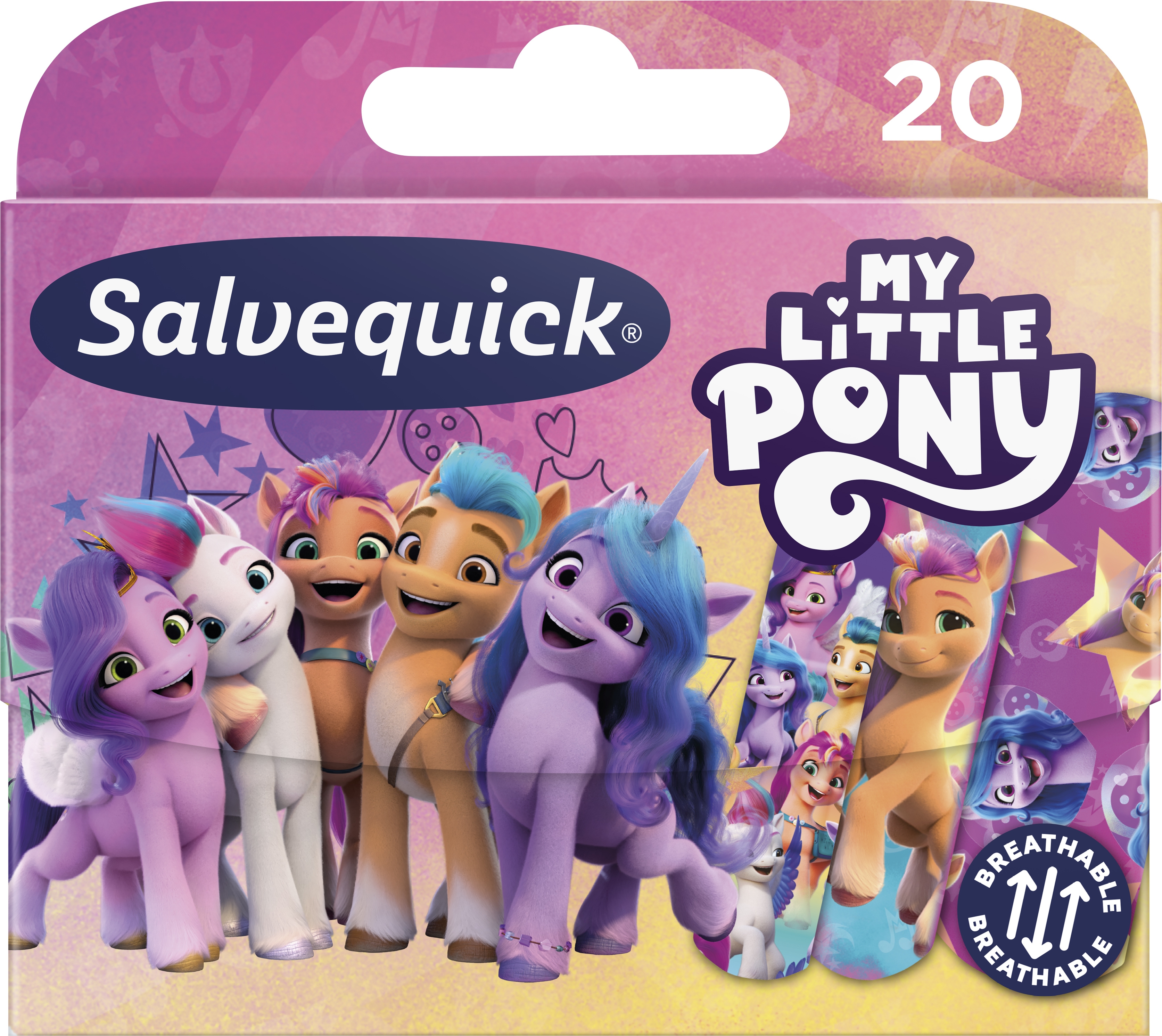 SALVEQUICK My little pony plāksteri bērniem, 20 gab. - Produkta attēls 
