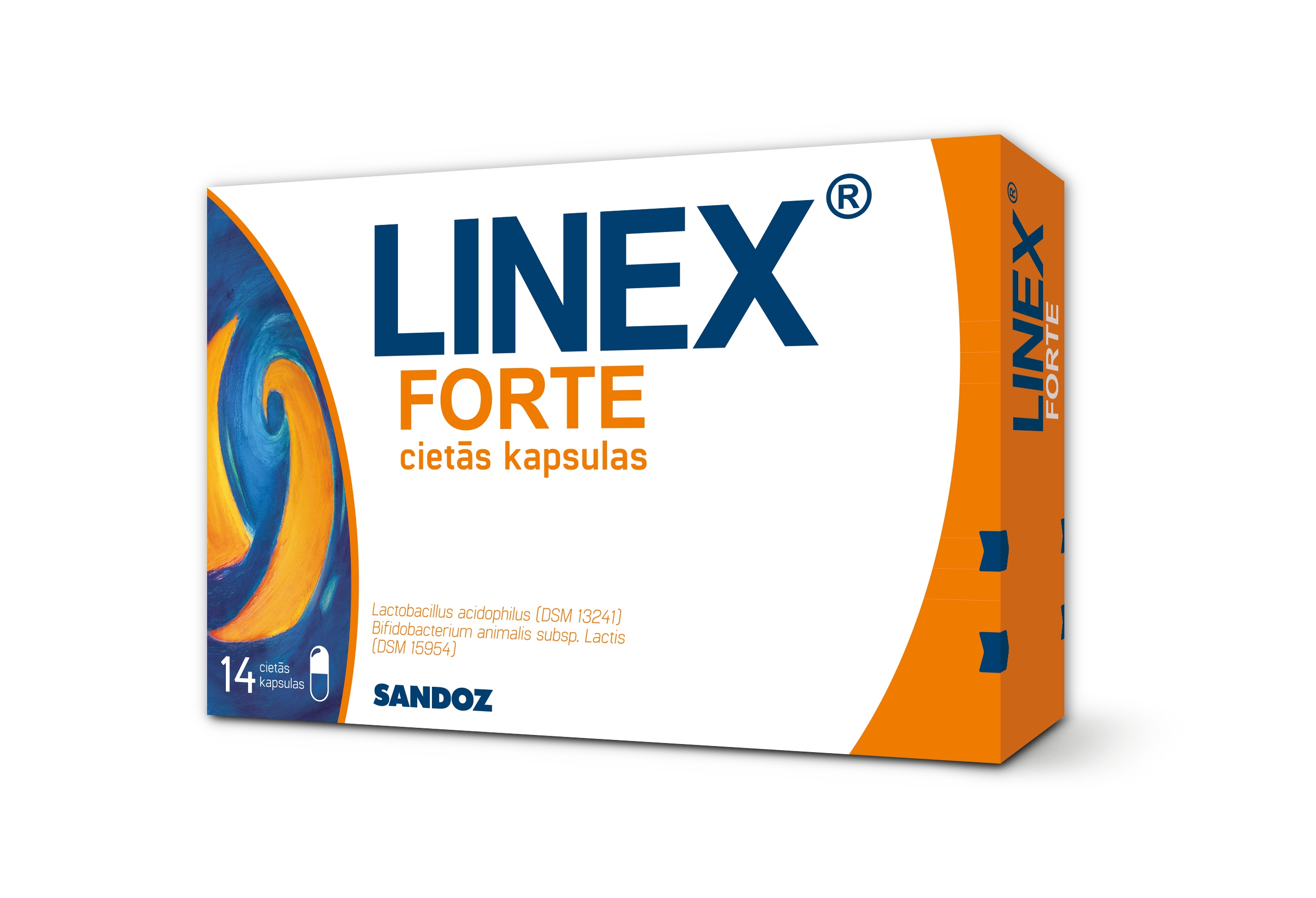 LINEX® Forte kapsulas, 14 gab. - Produkta attēls 