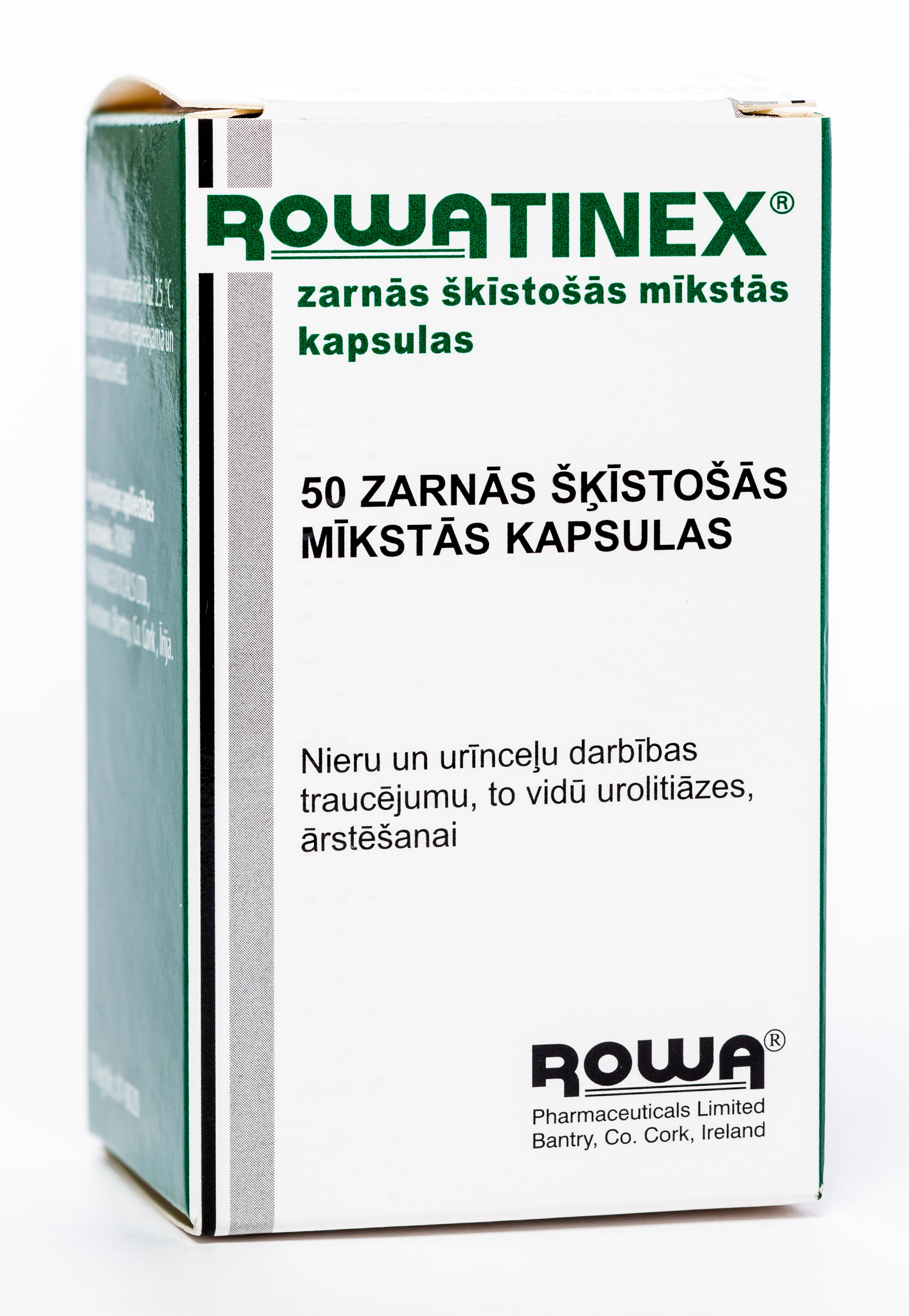 ROWATINEX kapsulas, 50 gab. - Produkta attēls 