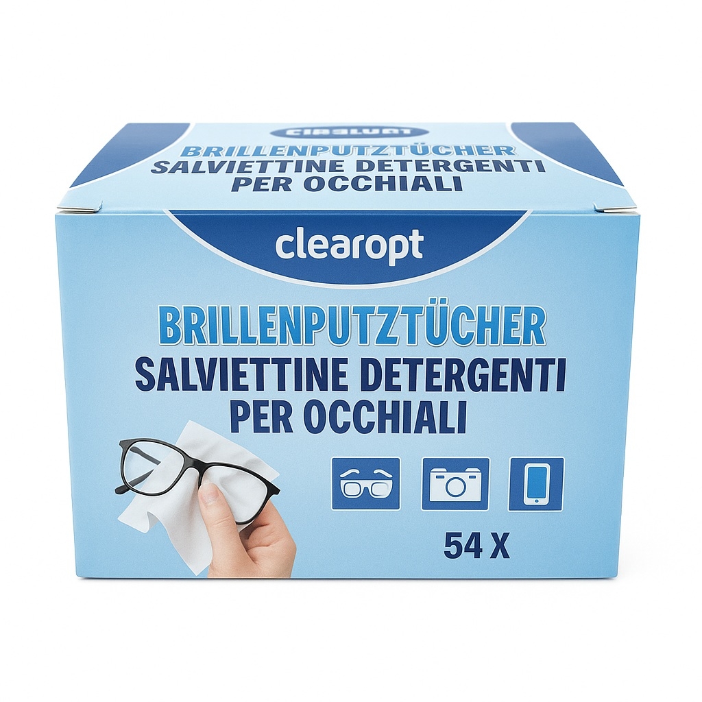 CLEAROPT Briļļu salvetes, 54 gab. - Produkta attēls 